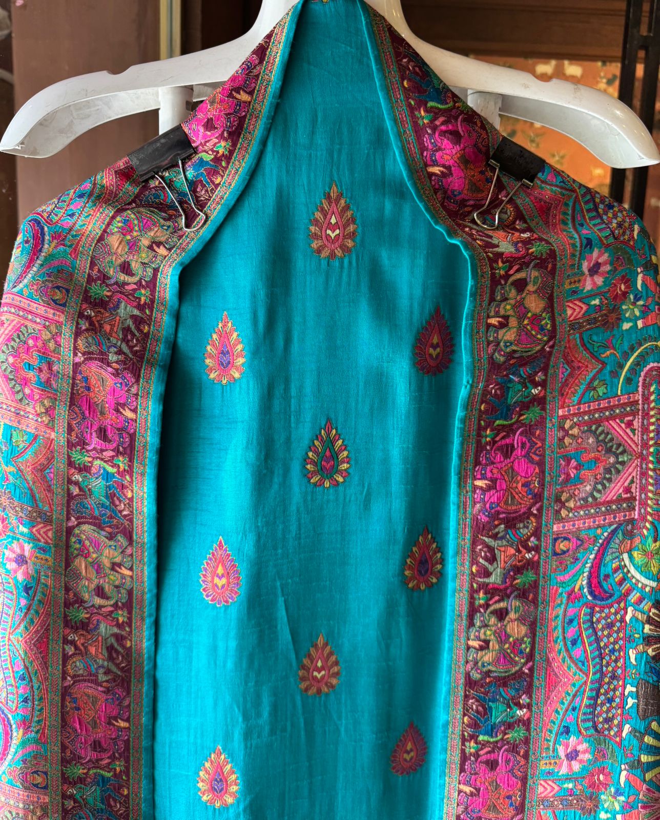 Soft Silk Unstitched shirt