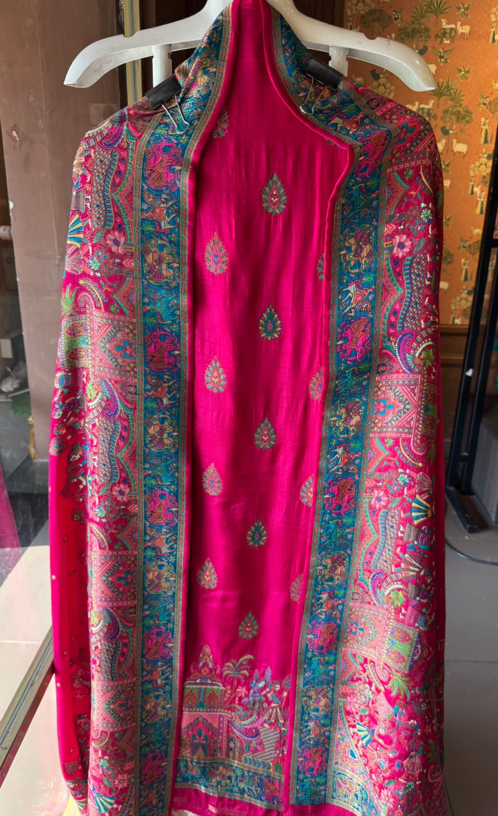 Soft Silk Unstitched shirt