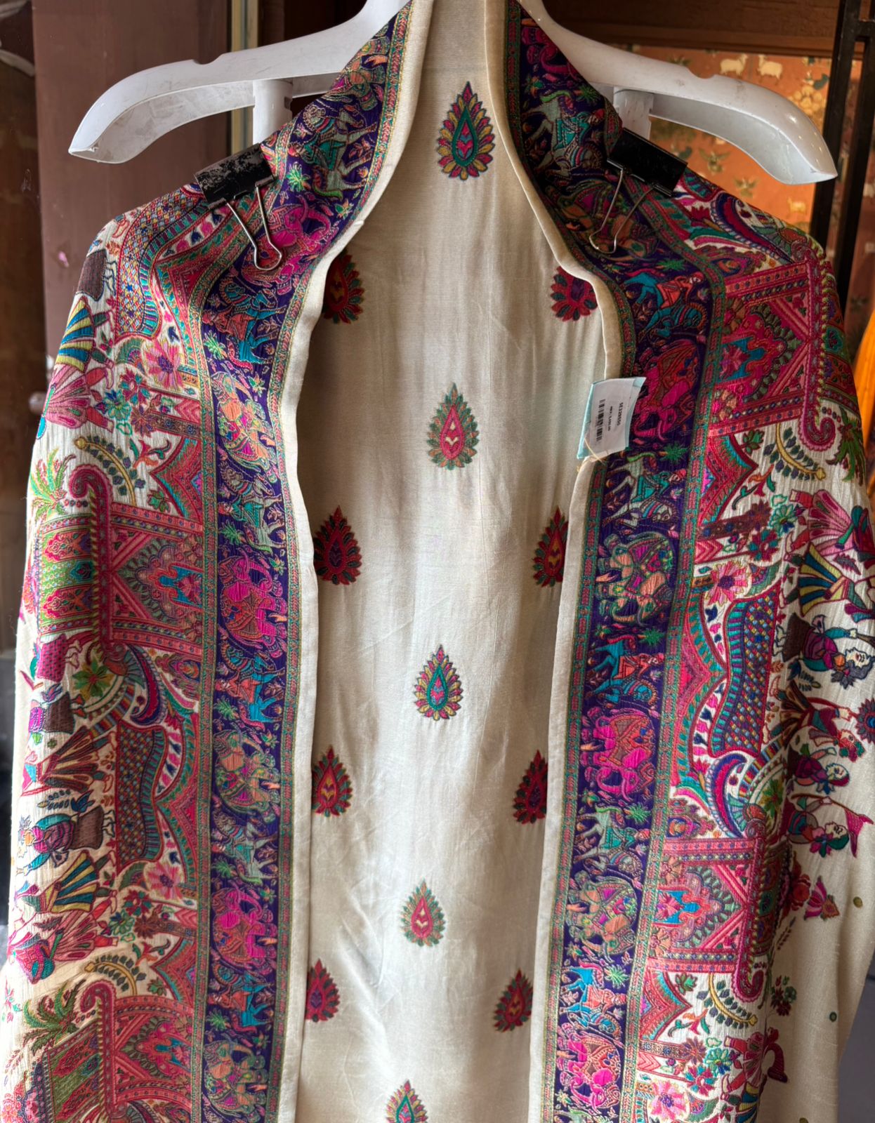 Soft Silk Unstitched shirt