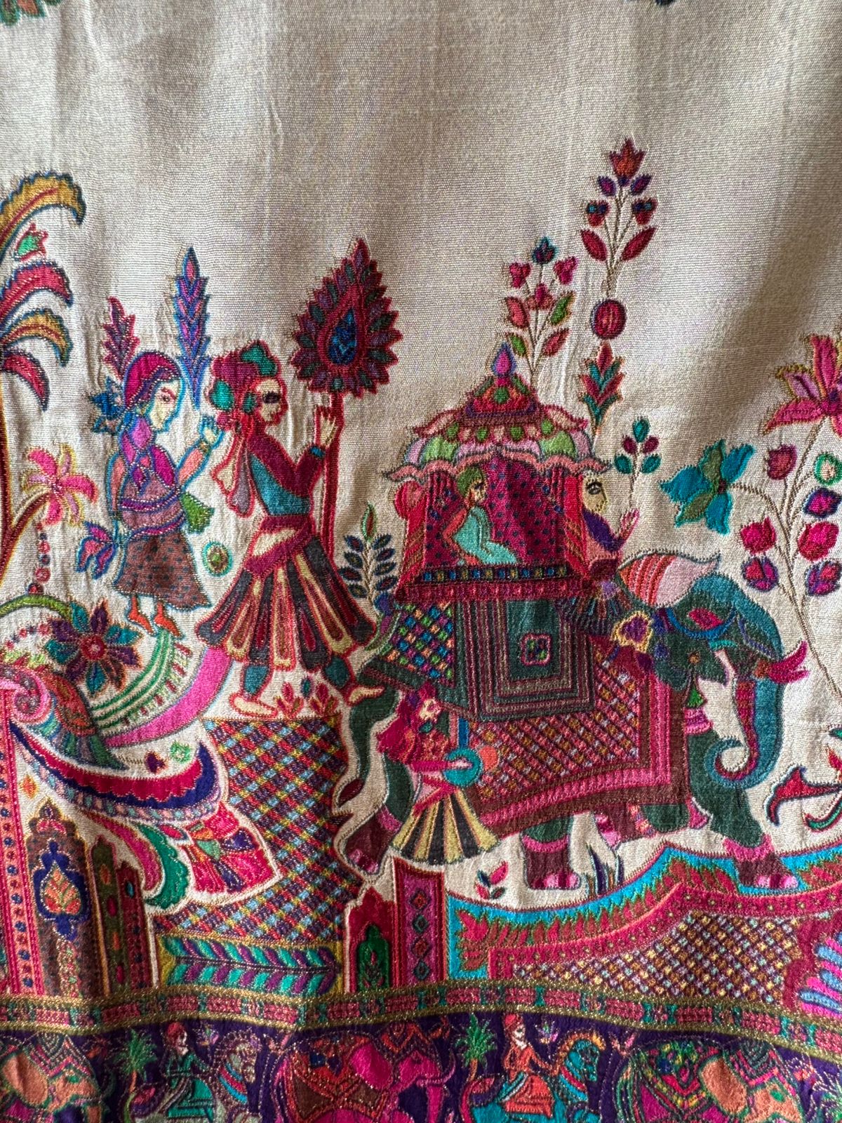 Soft Silk Unstitched shirt