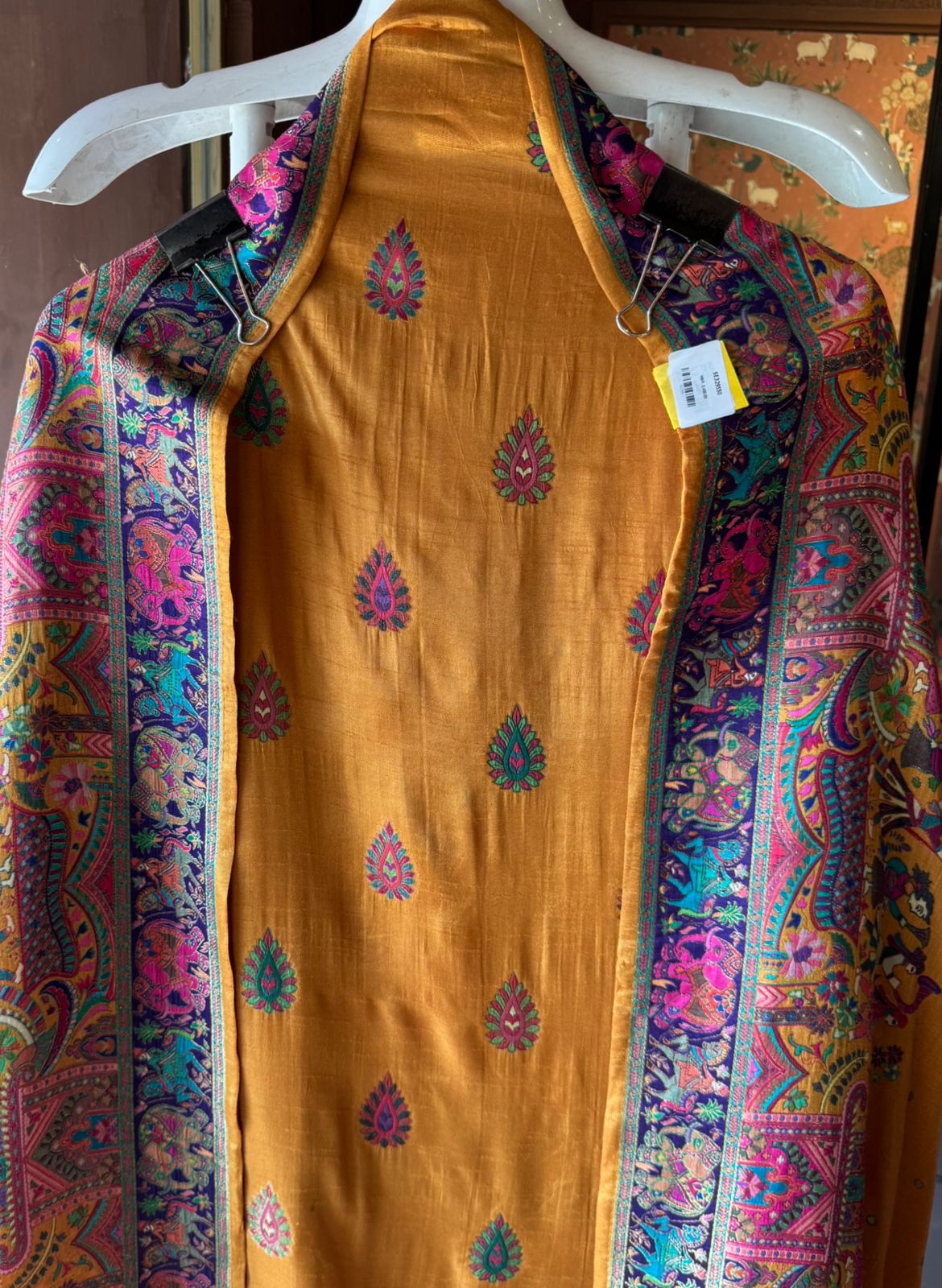 Soft Silk Unstitched shirt