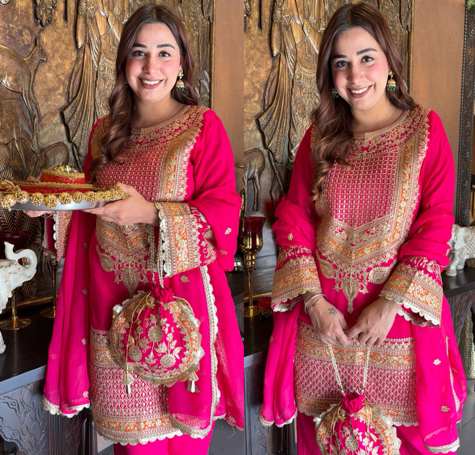 Pure 100% silk Kurta