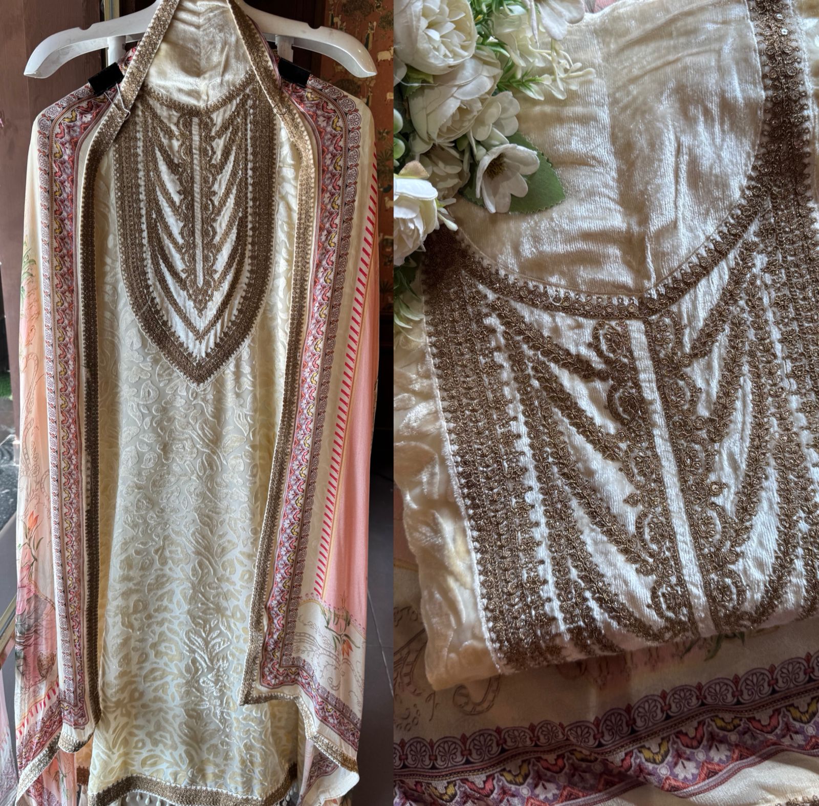 Designer brasso Unstitched shirts