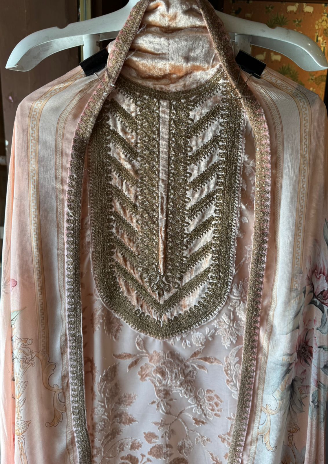 Designer brasso Unstitched shirts