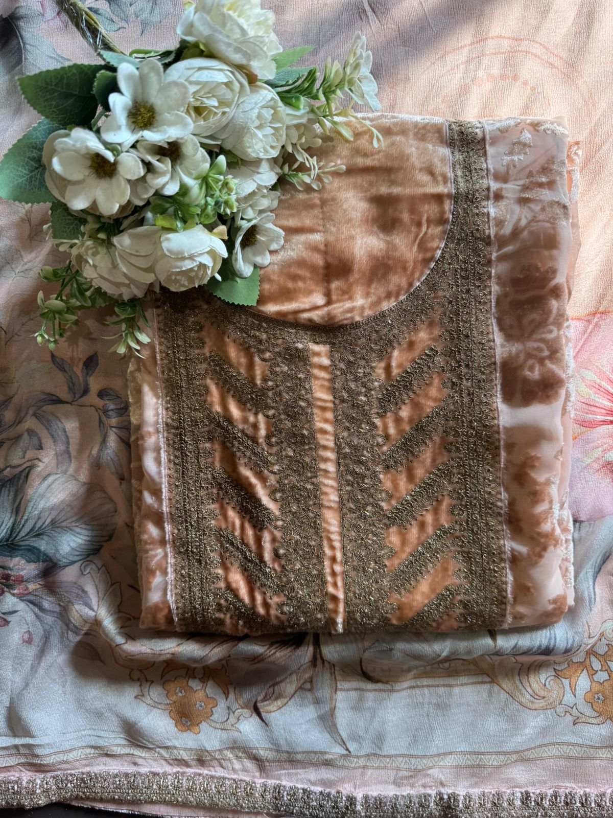 Designer brasso Unstitched shirts