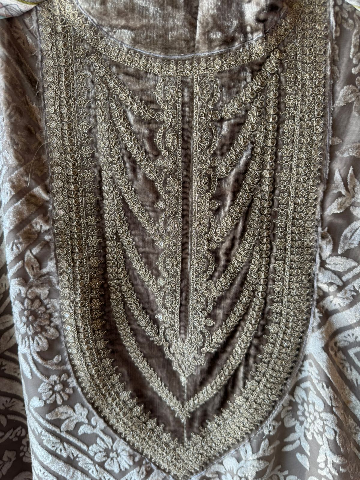 Designer brasso Unstitched shirts