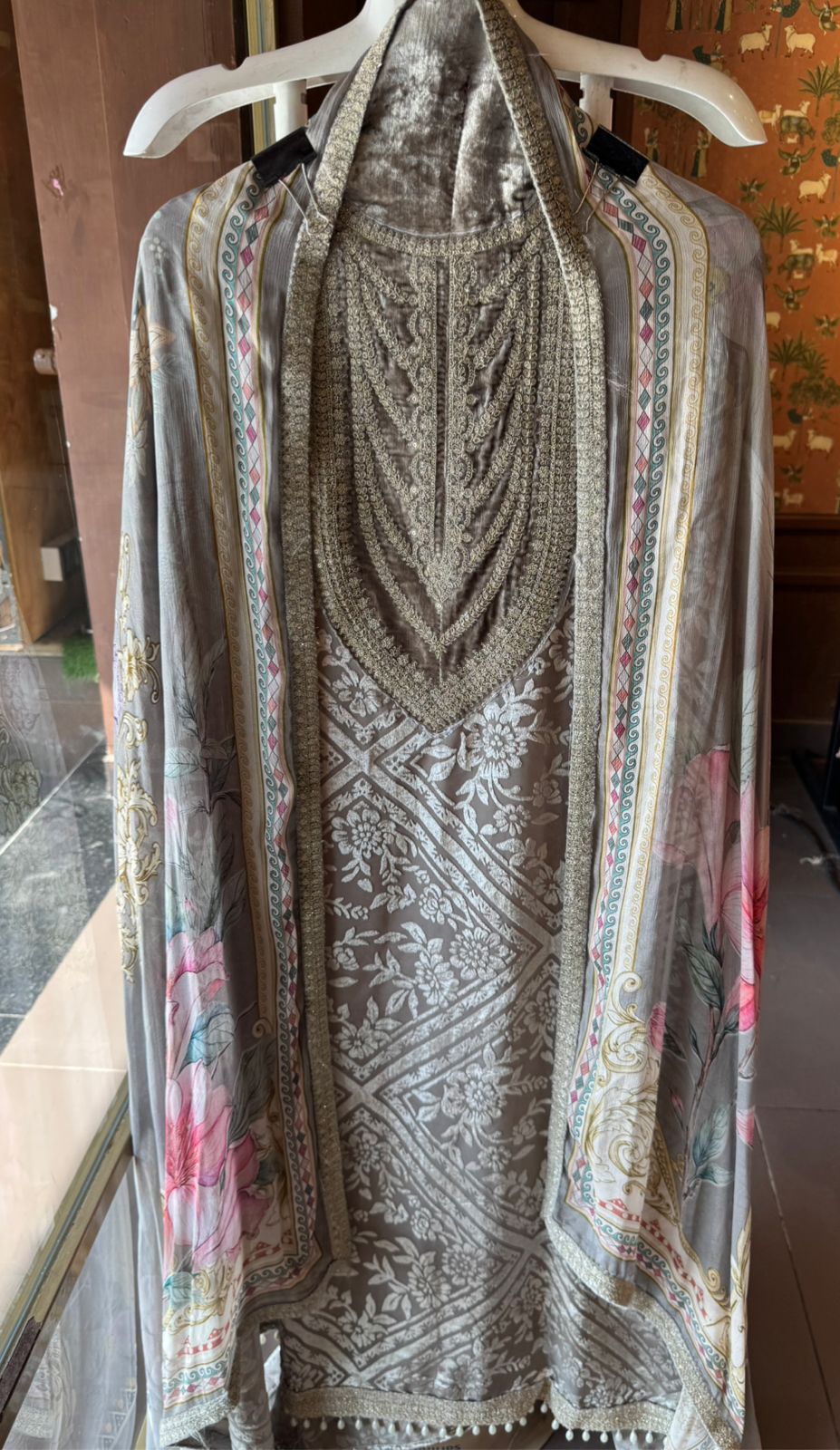 Designer brasso Unstitched shirts