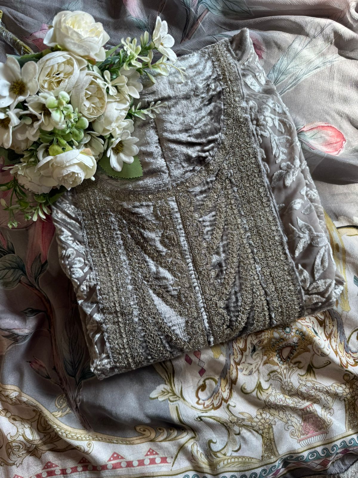 Designer brasso Unstitched shirts