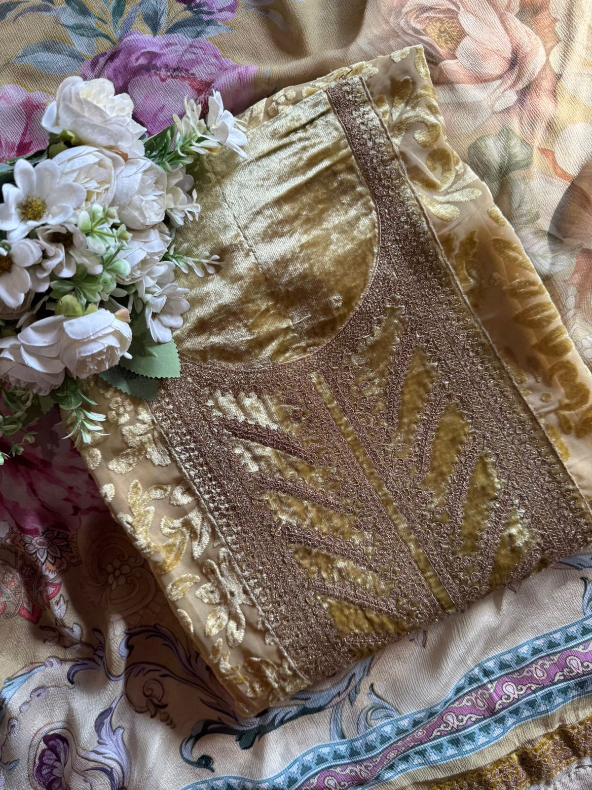 Designer brasso Unstitched shirts