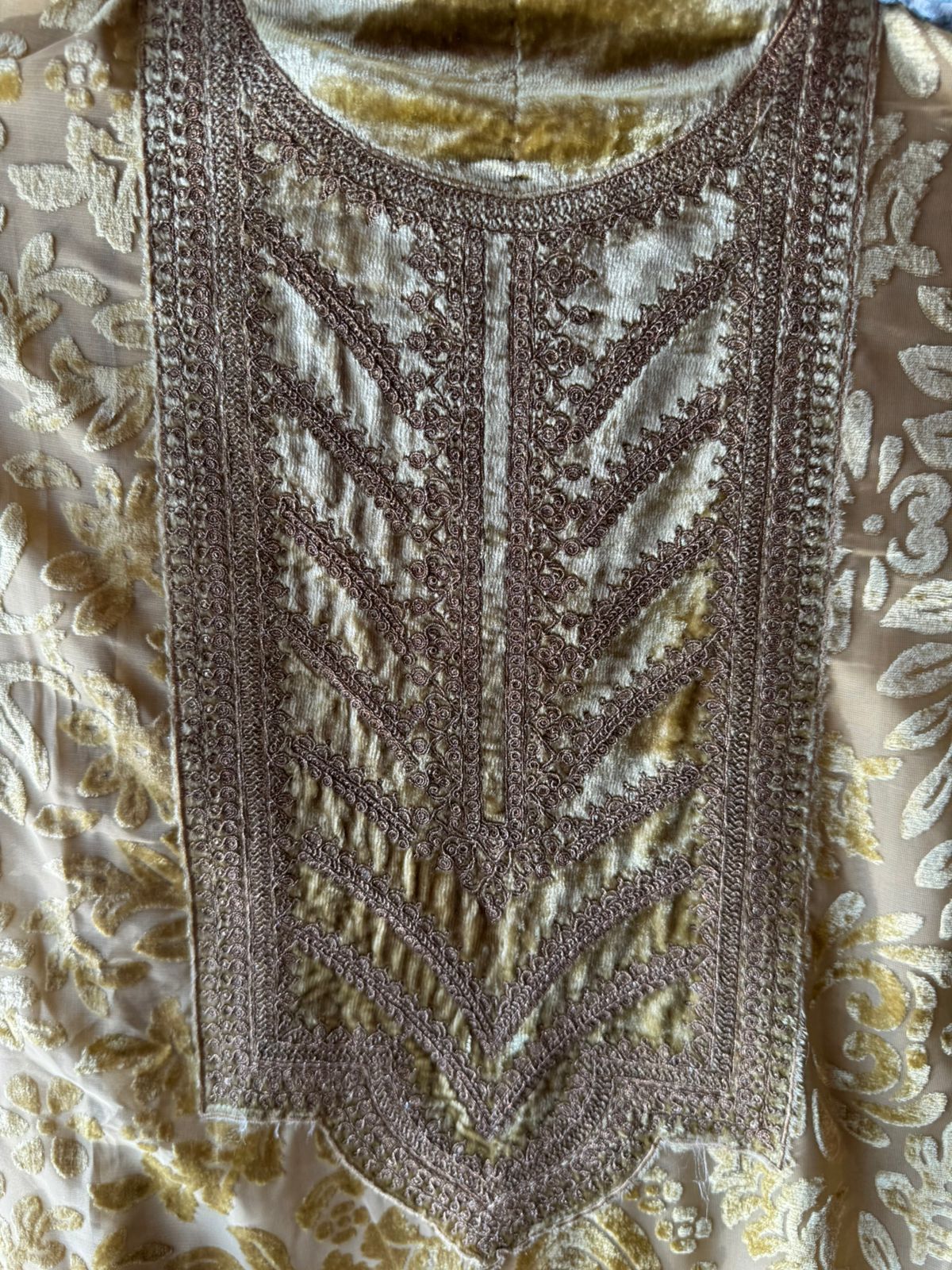 Designer brasso Unstitched shirts