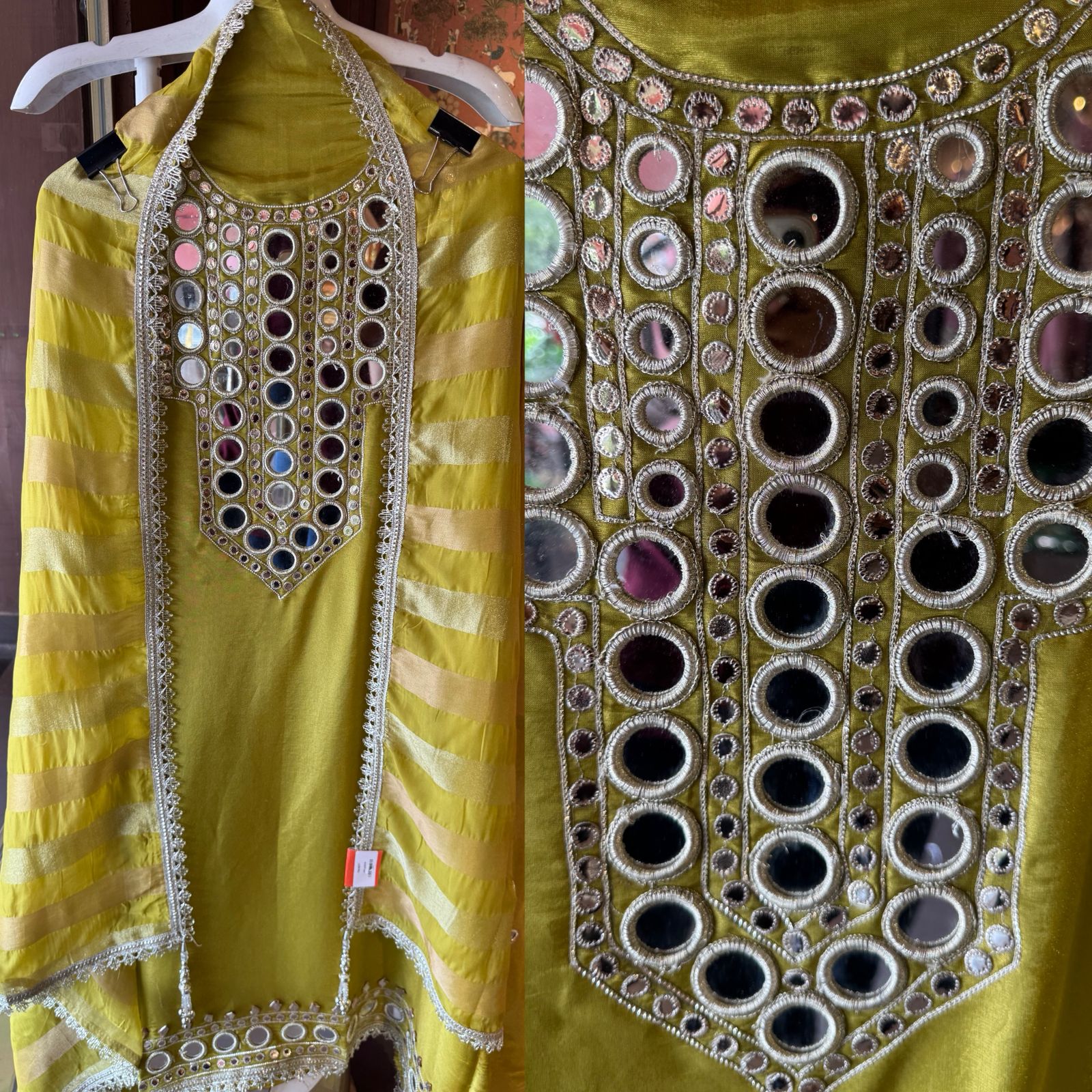 Beautiful tissue suit