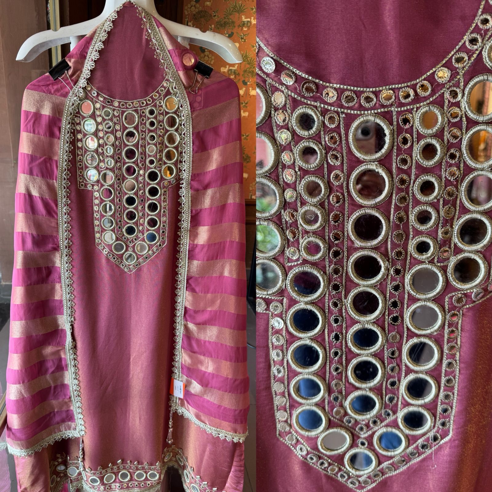 Beautiful tissue suit