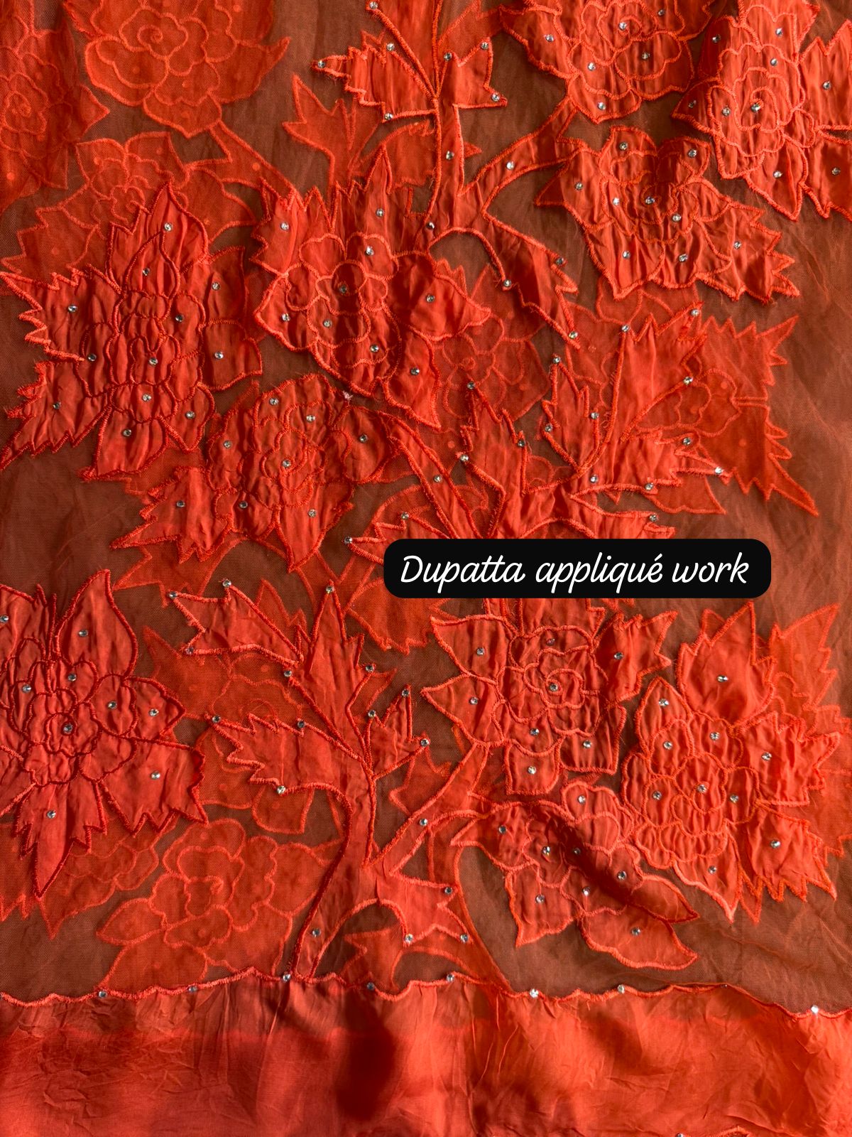 Soft organza  unstitched Kurta