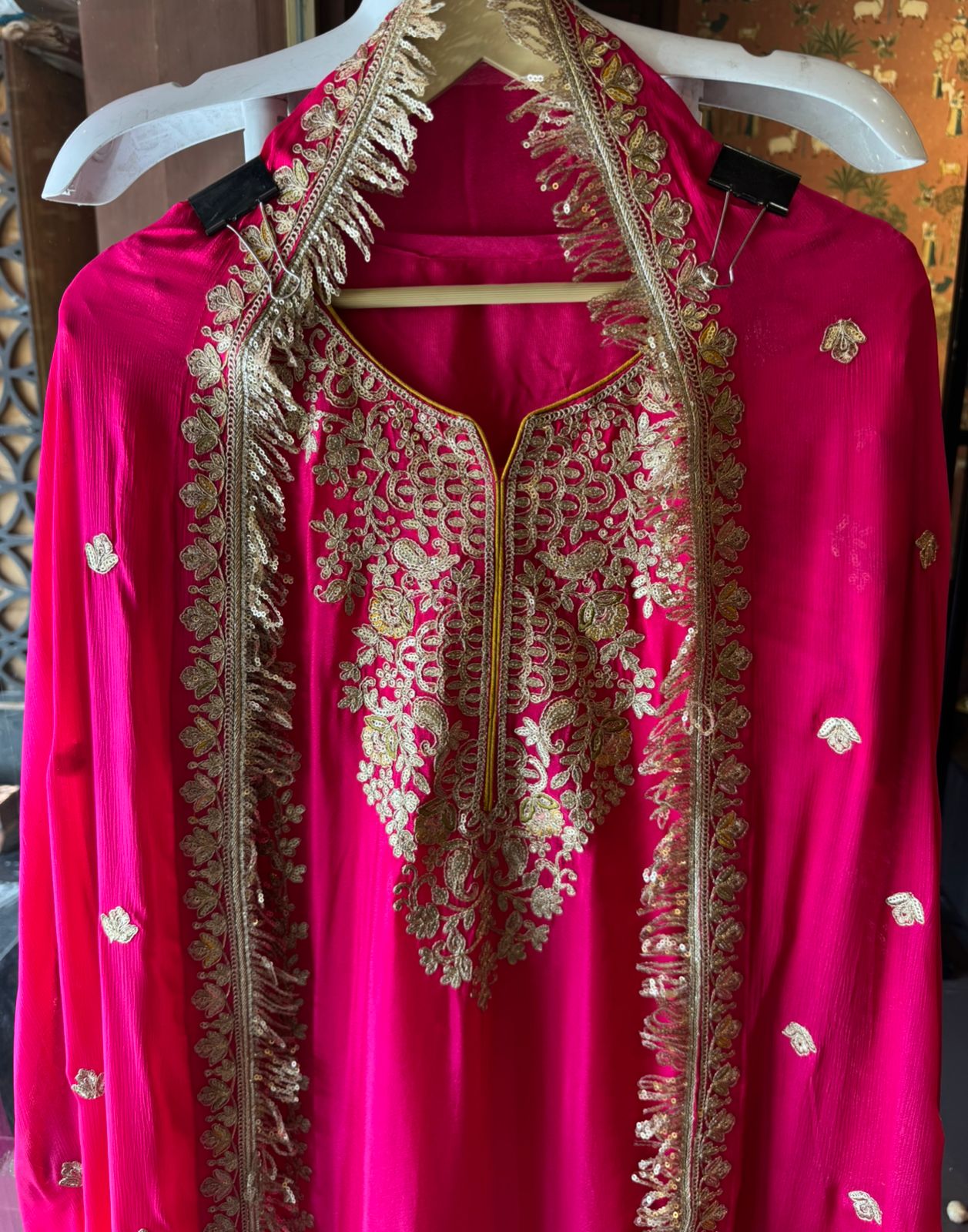 SILK SHARARA SET