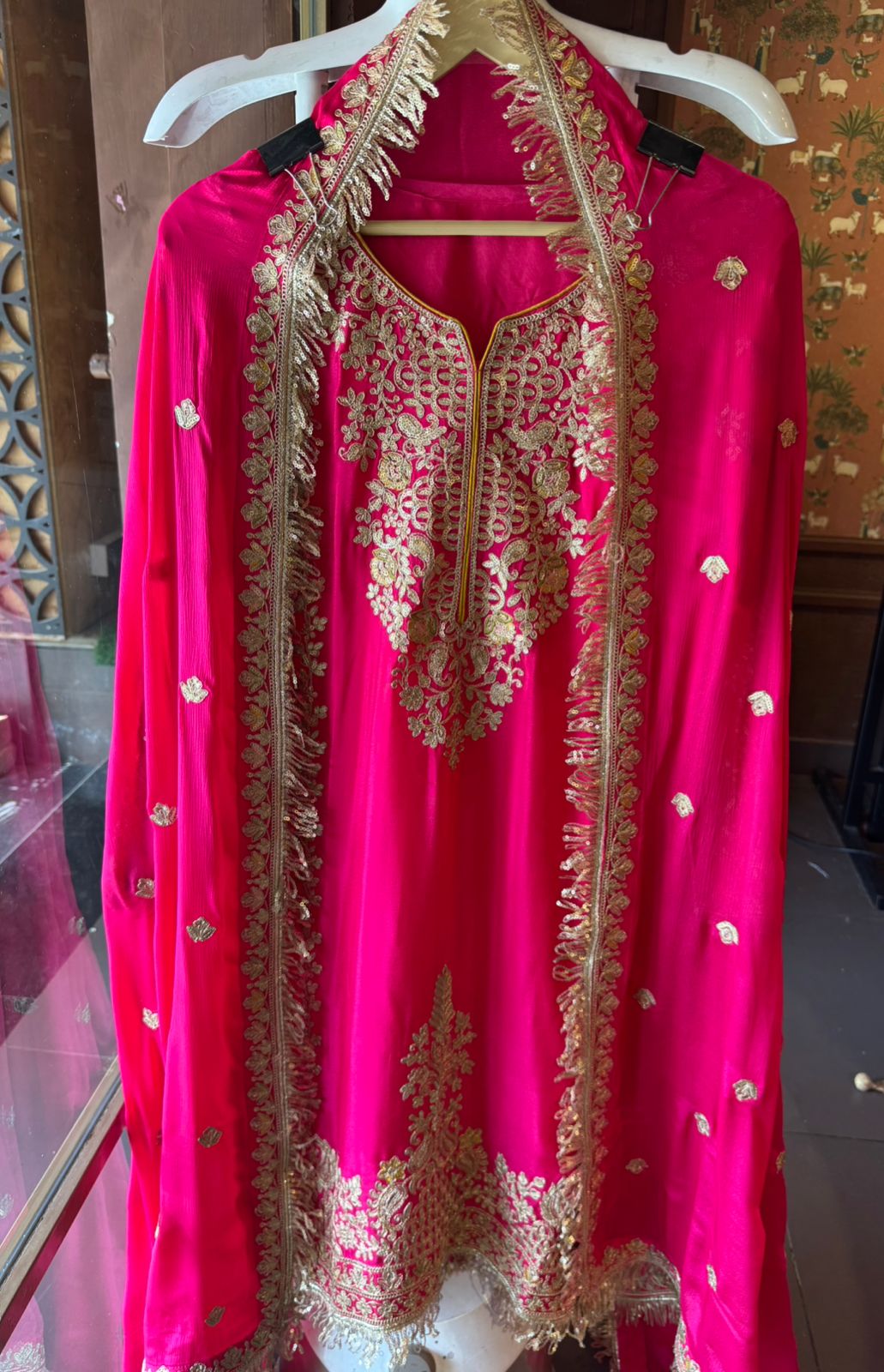 SILK SHARARA SET