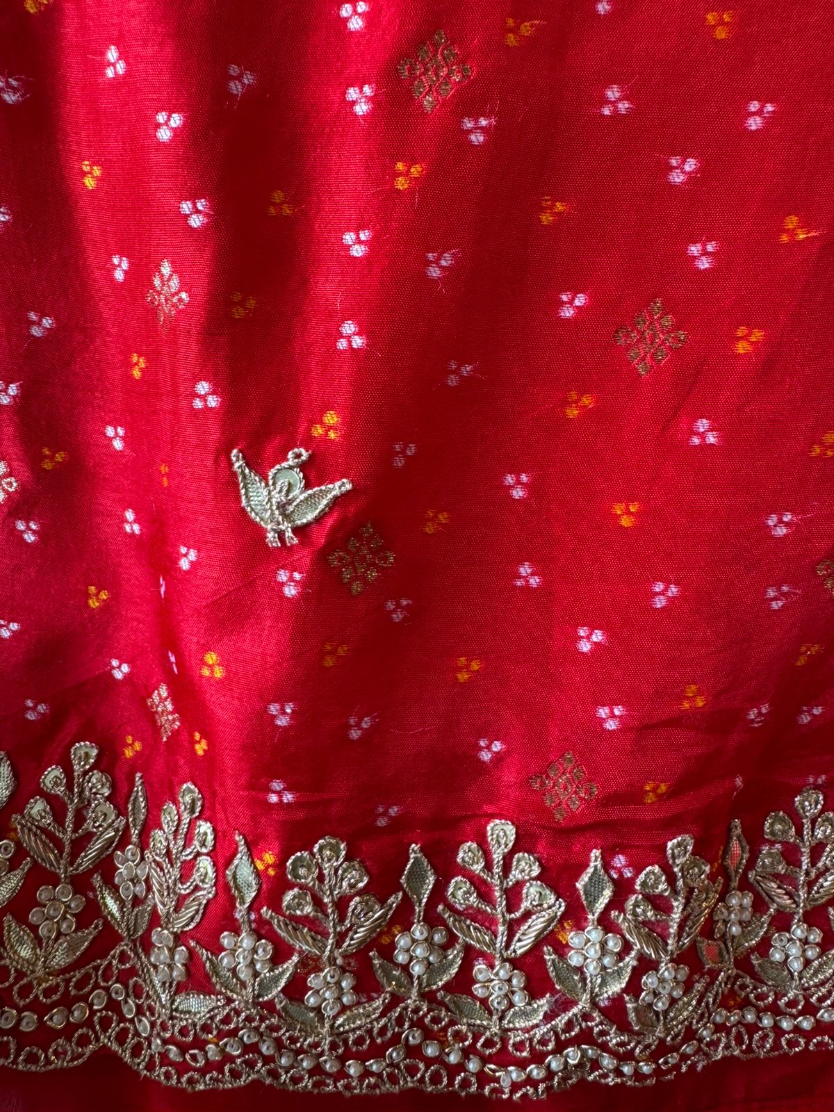 Beautiful  red ethnic suit