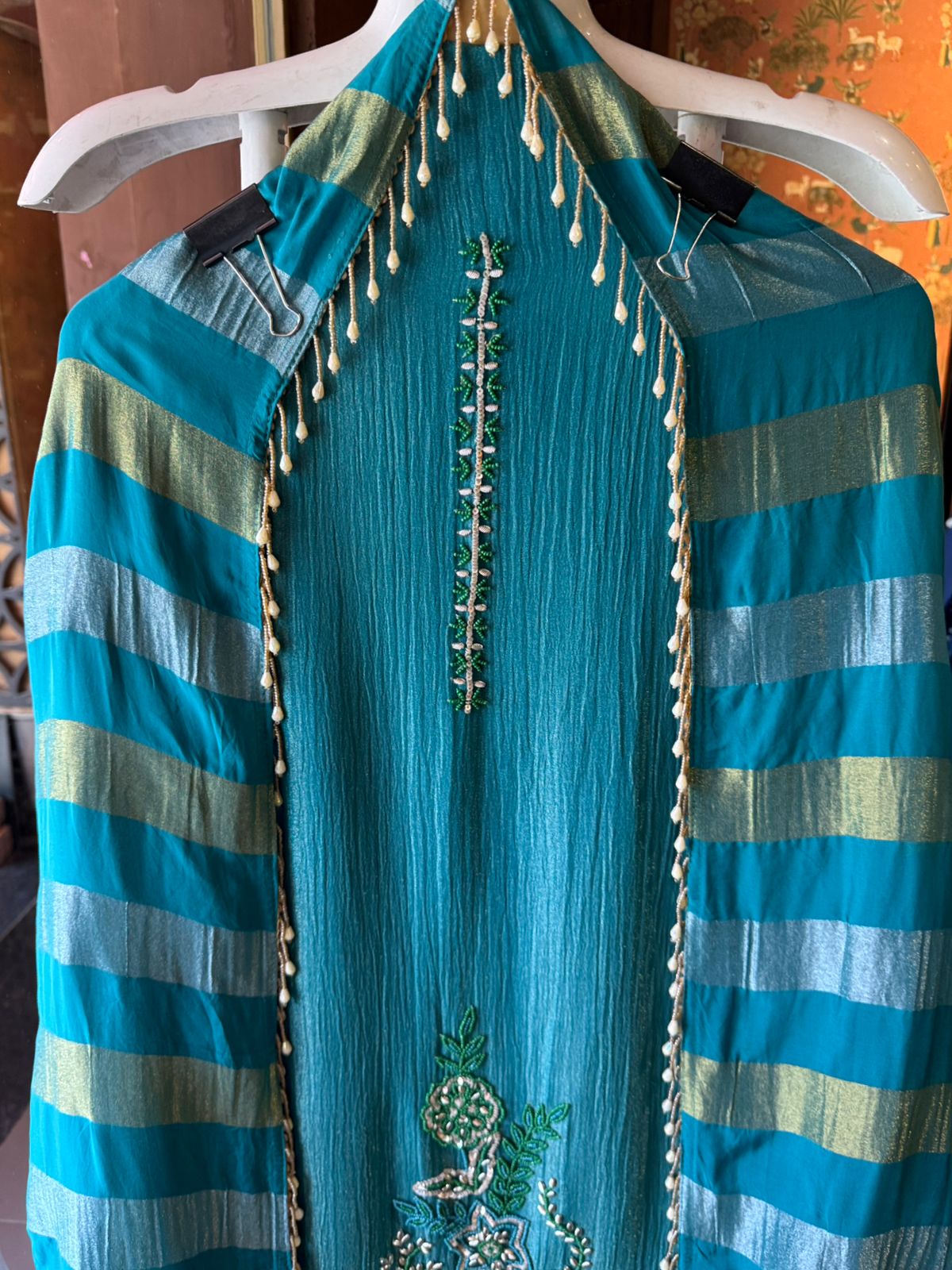 Tissue fabric Unstitched shirt