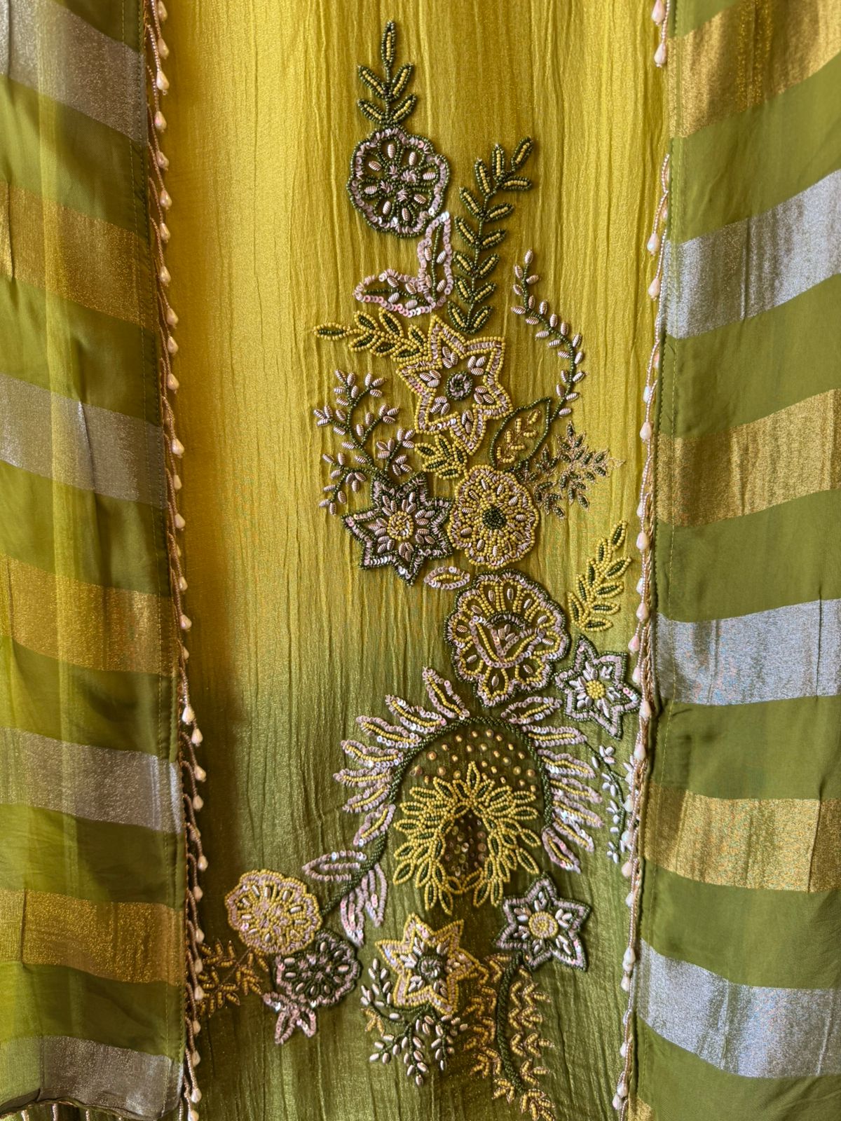 Tissue fabric Unstitched shirt