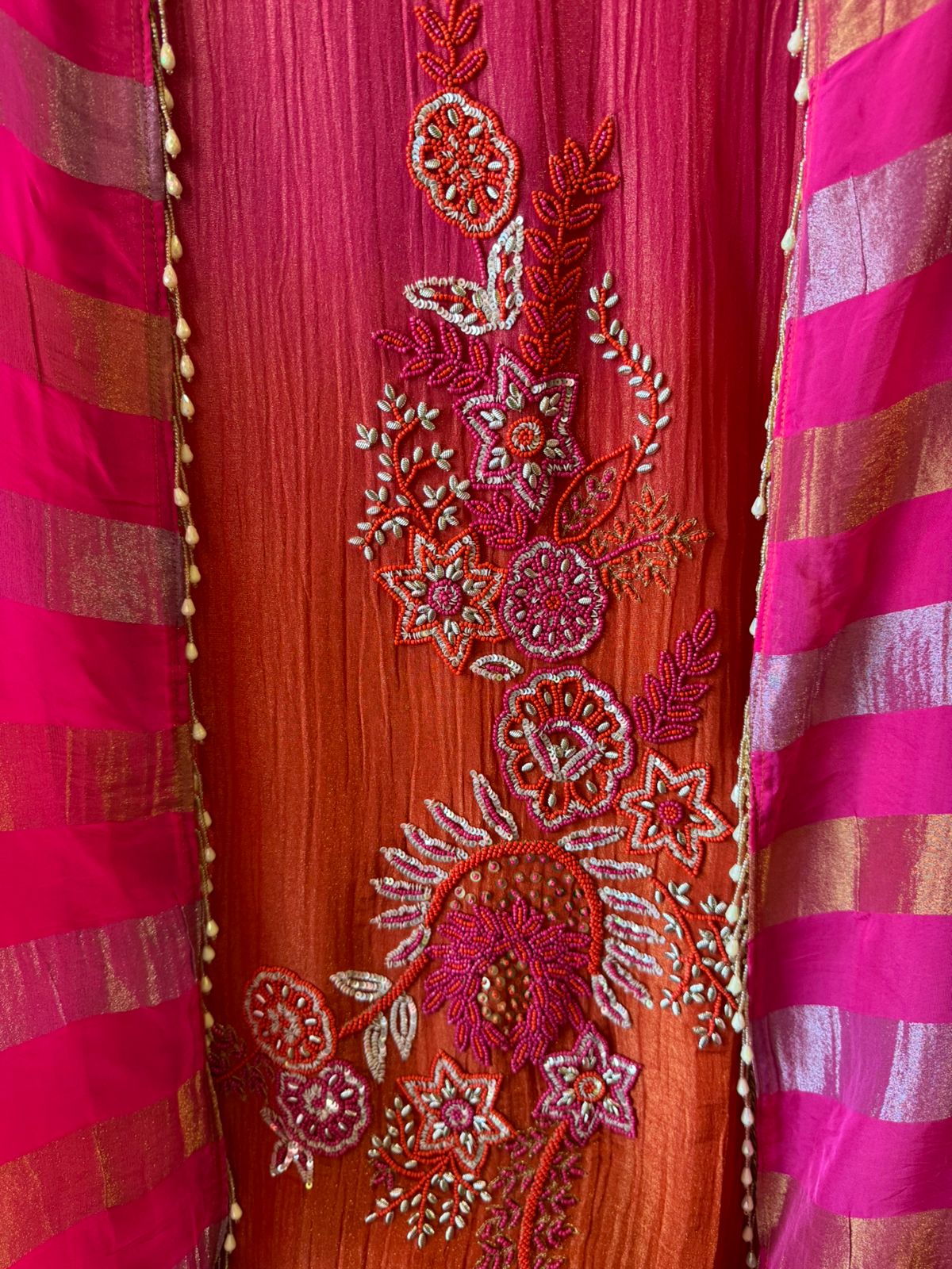 Tissue fabric Unstitched shirt