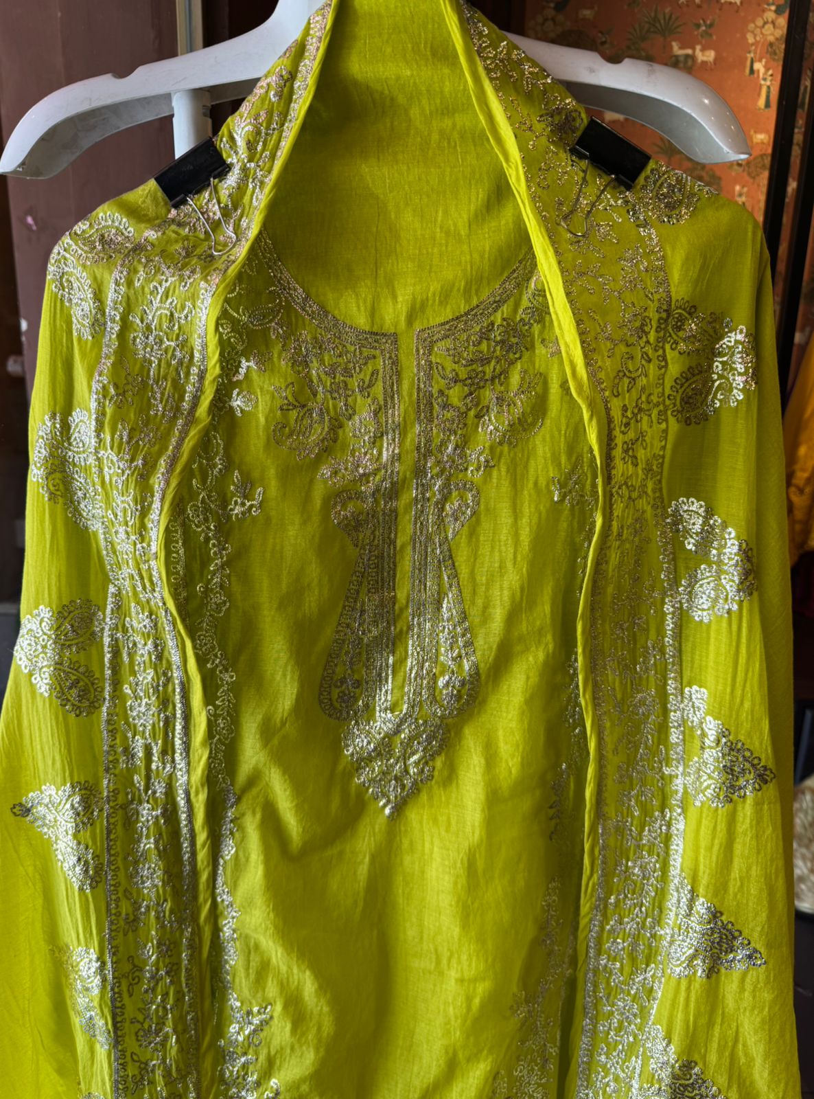 Beautiful  red ethnic suit