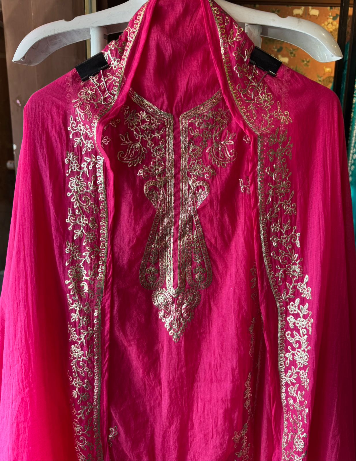 Beautiful  red ethnic suit