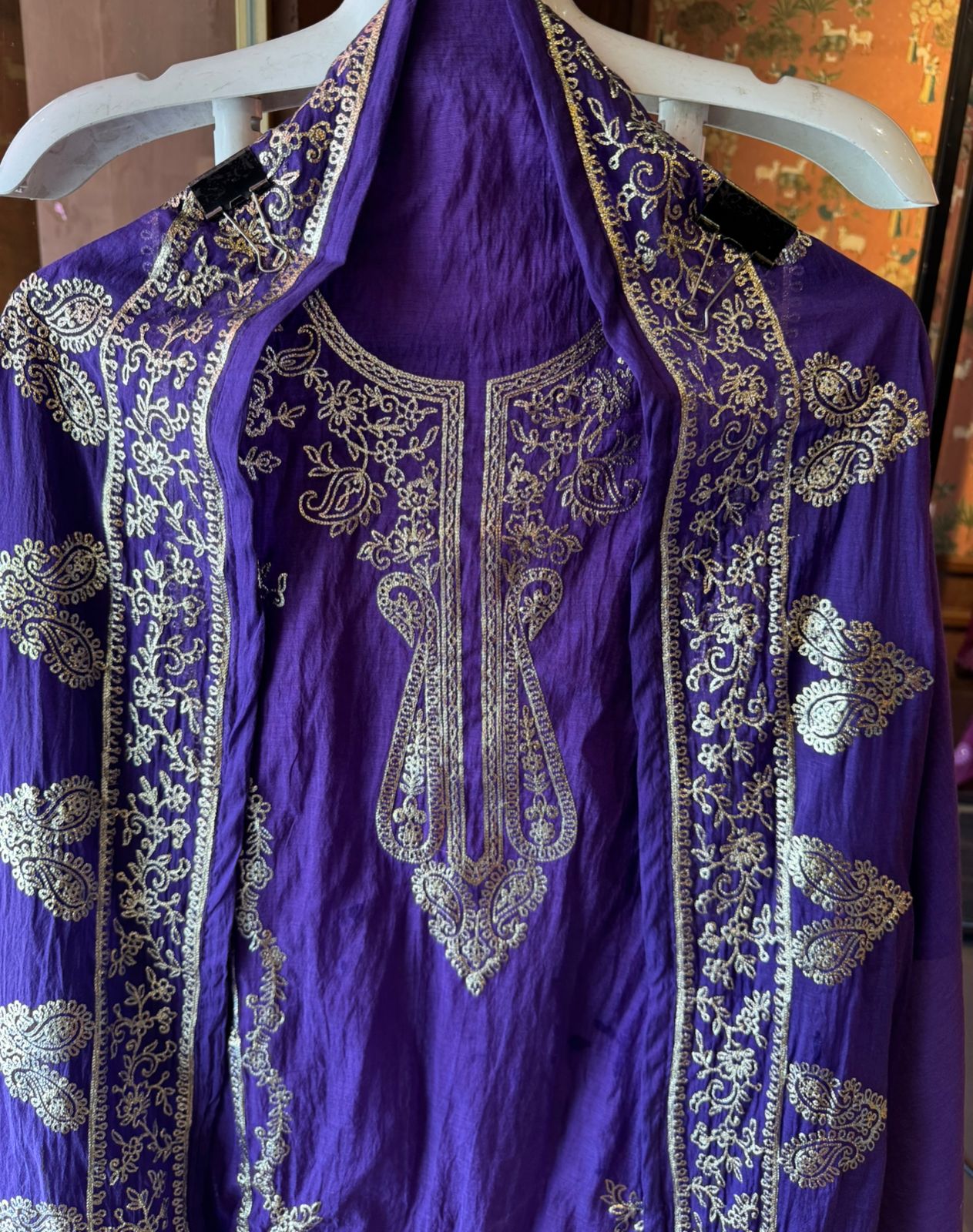 Beautiful  red ethnic suit