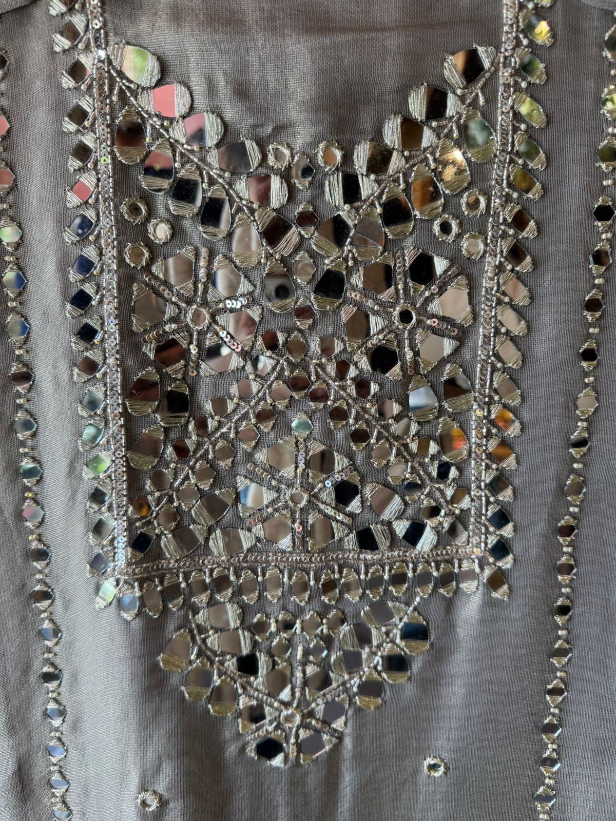 Shimmer Soft buberry tissue shirt