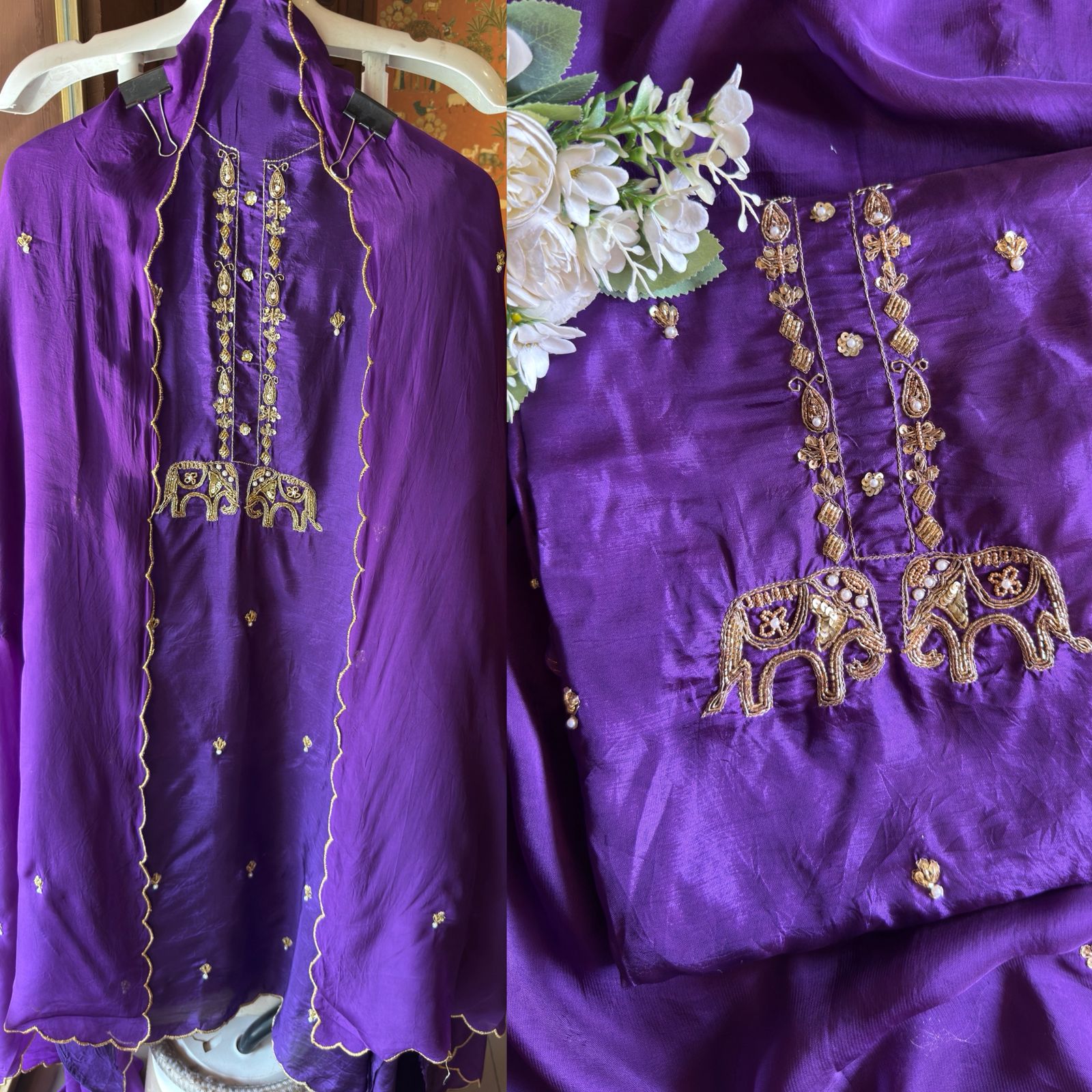 Beautiful piece on Silk