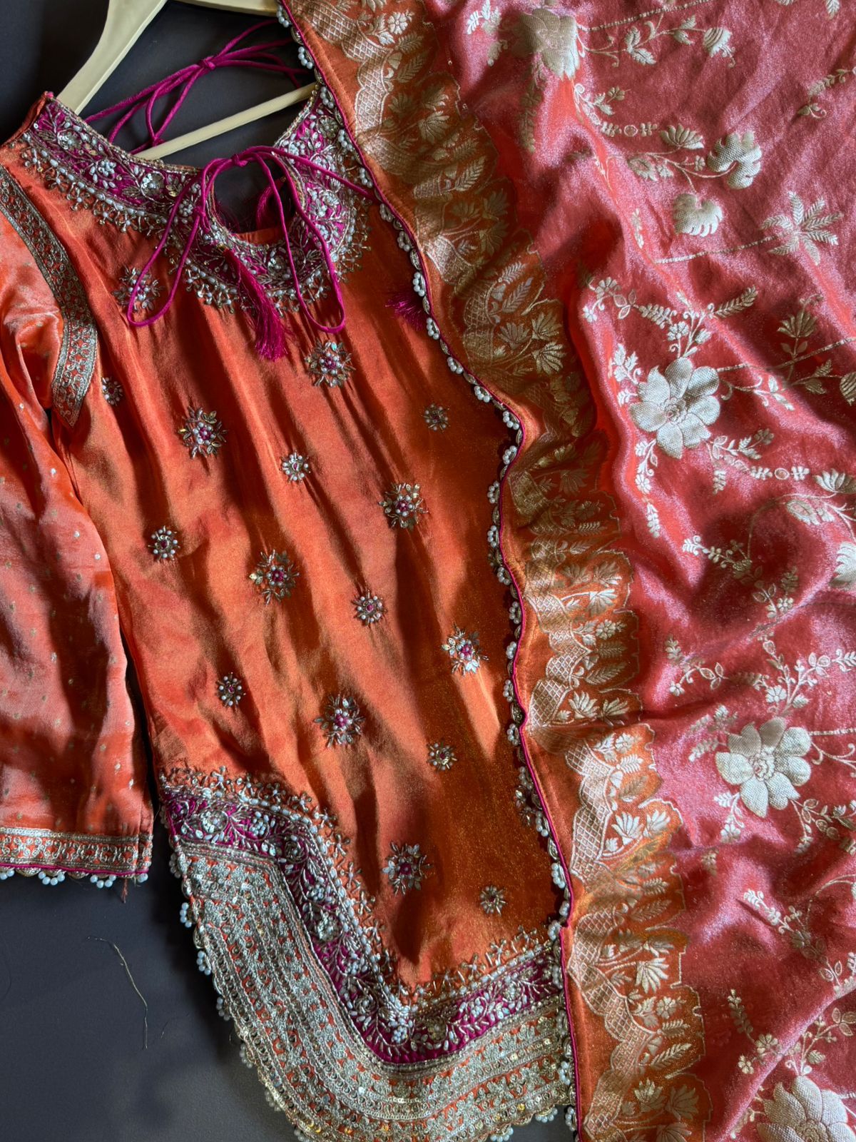 Beautiful ethnic sharara set