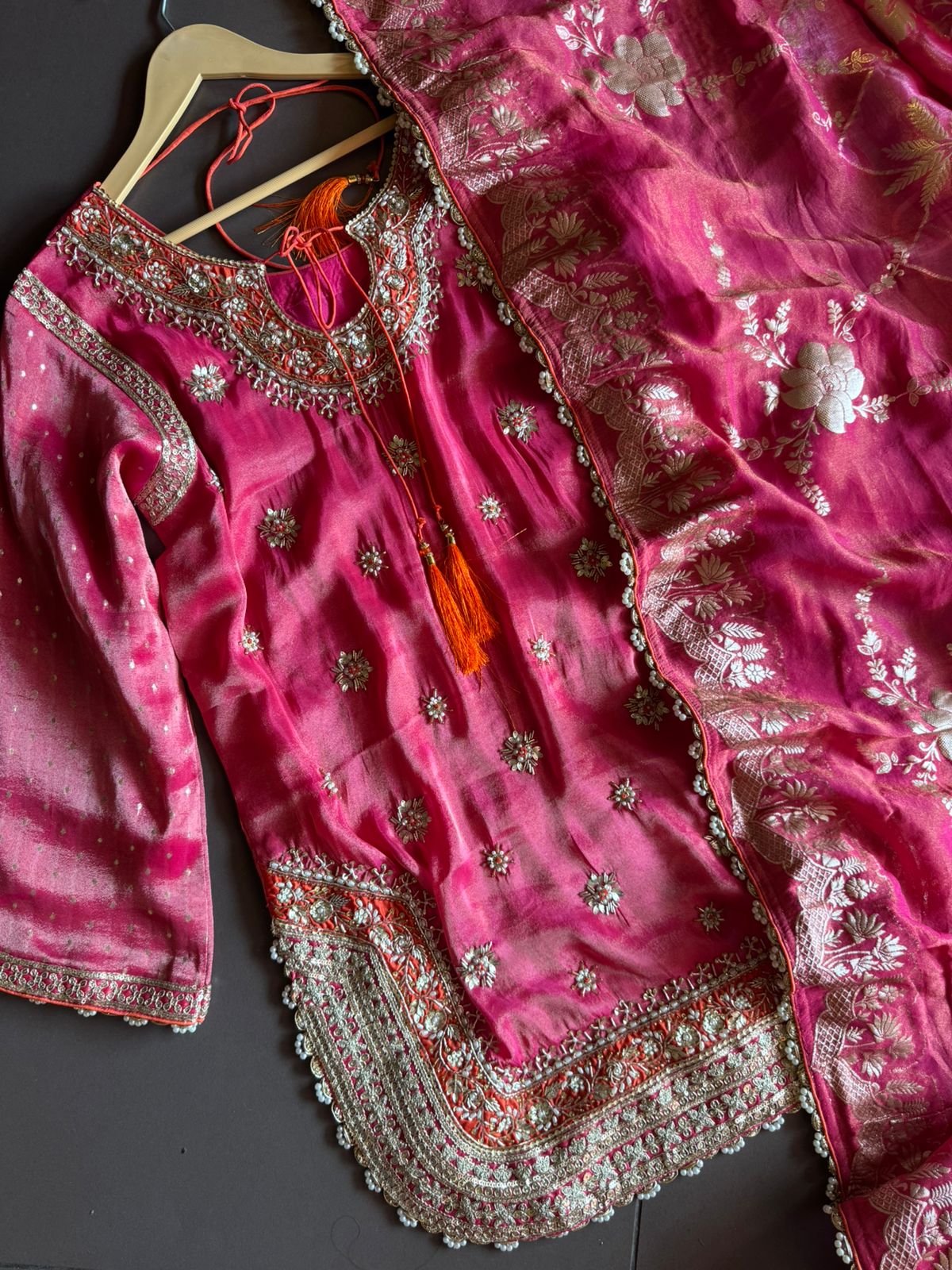 Beautiful ethnic sharara set