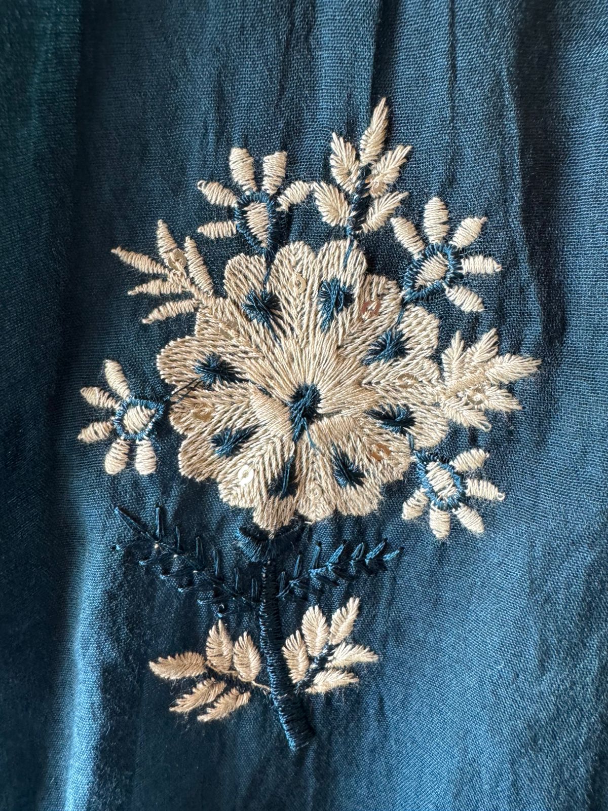 Mul cotton Unstitched Kurta