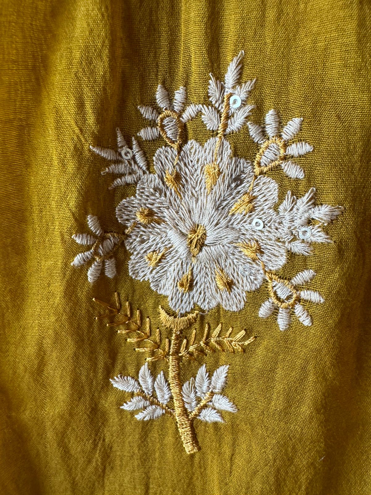 Mul cotton Unstitched Kurta