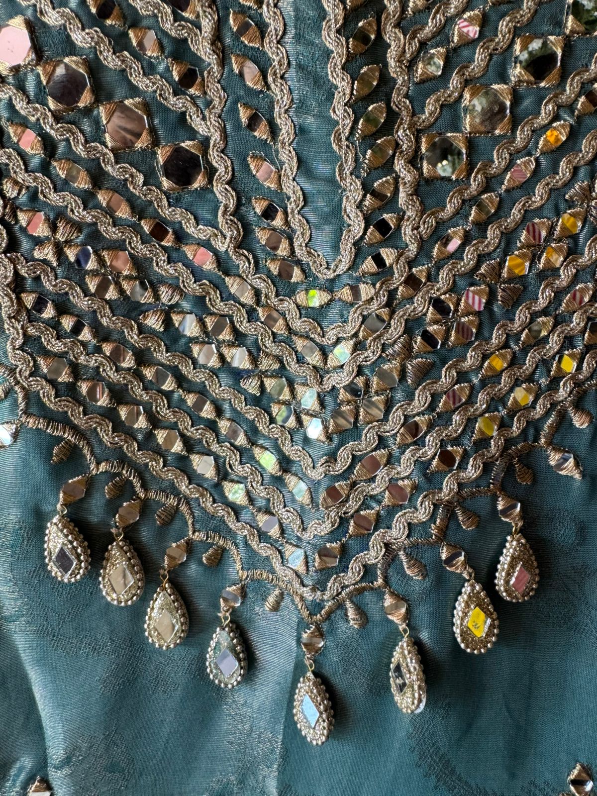 Shimmer tissue Unstitched Suit