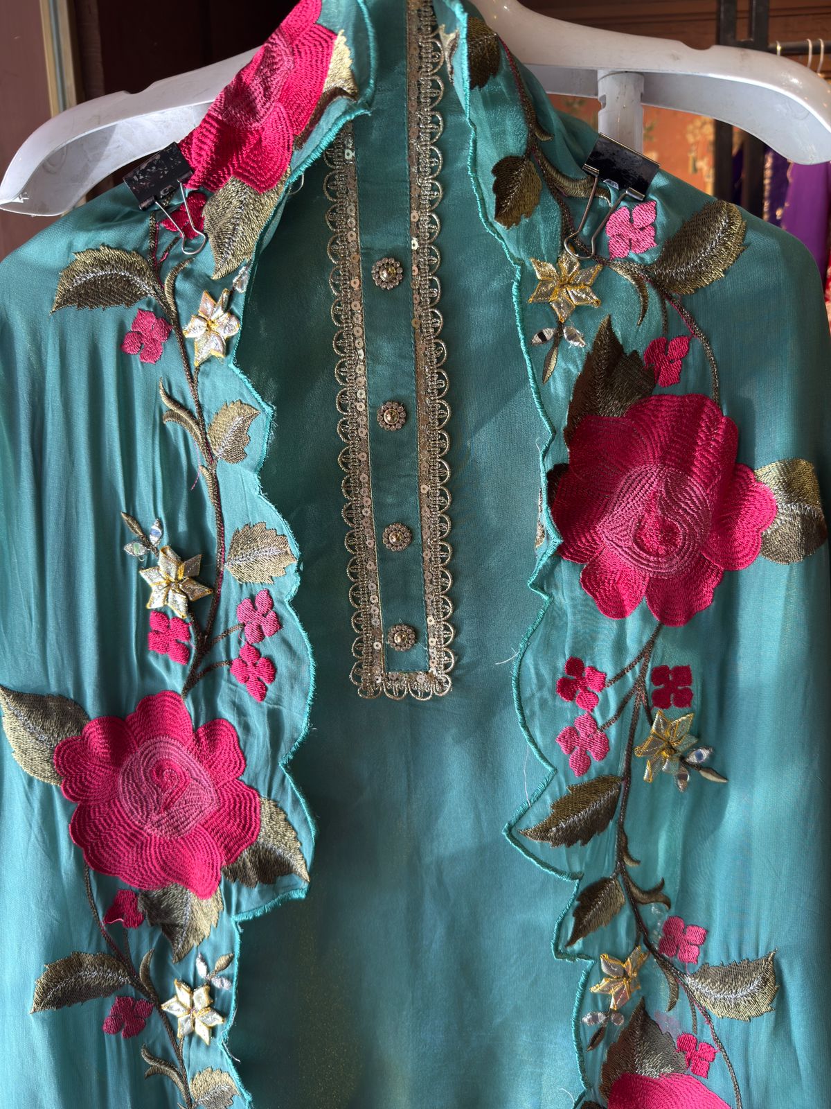 Shimmer tissue unstitched Shirt