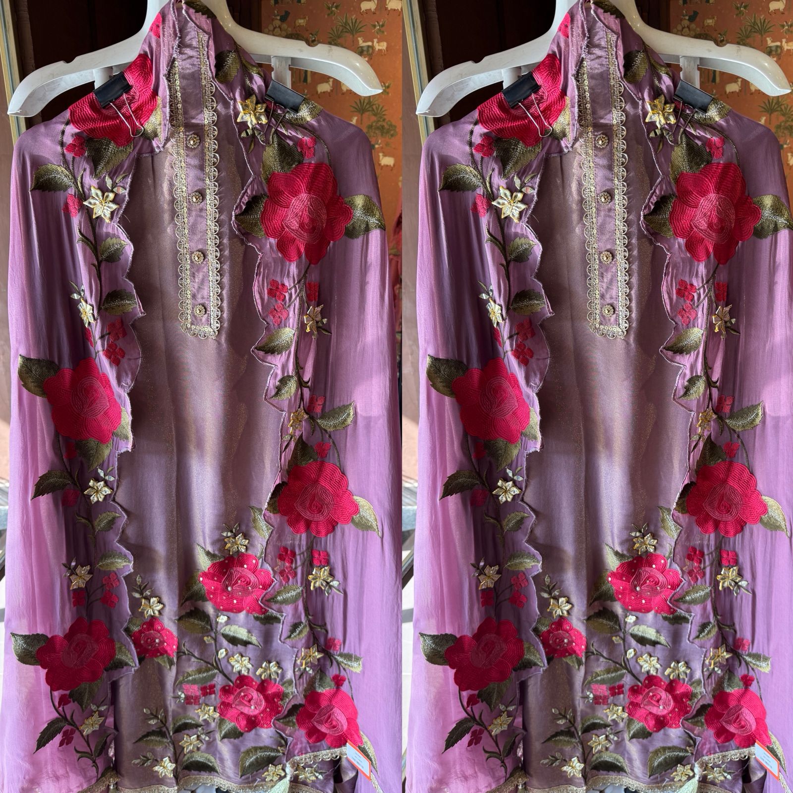 Shimmer tissue unstitched Shirt