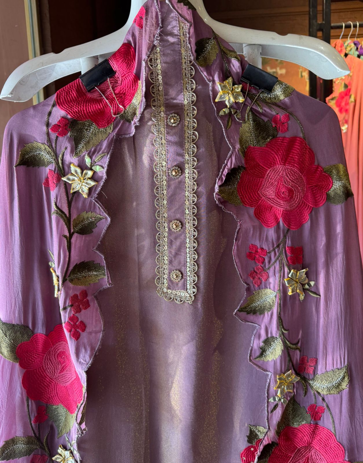 Shimmer tissue unstitched Shirt