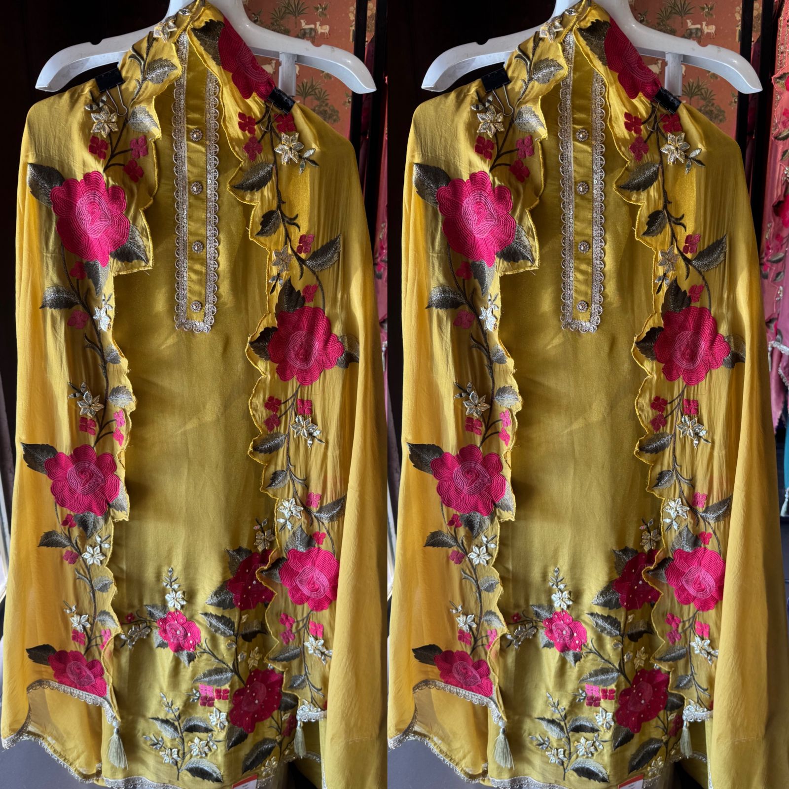 Shimmer tissue unstitched Shirt