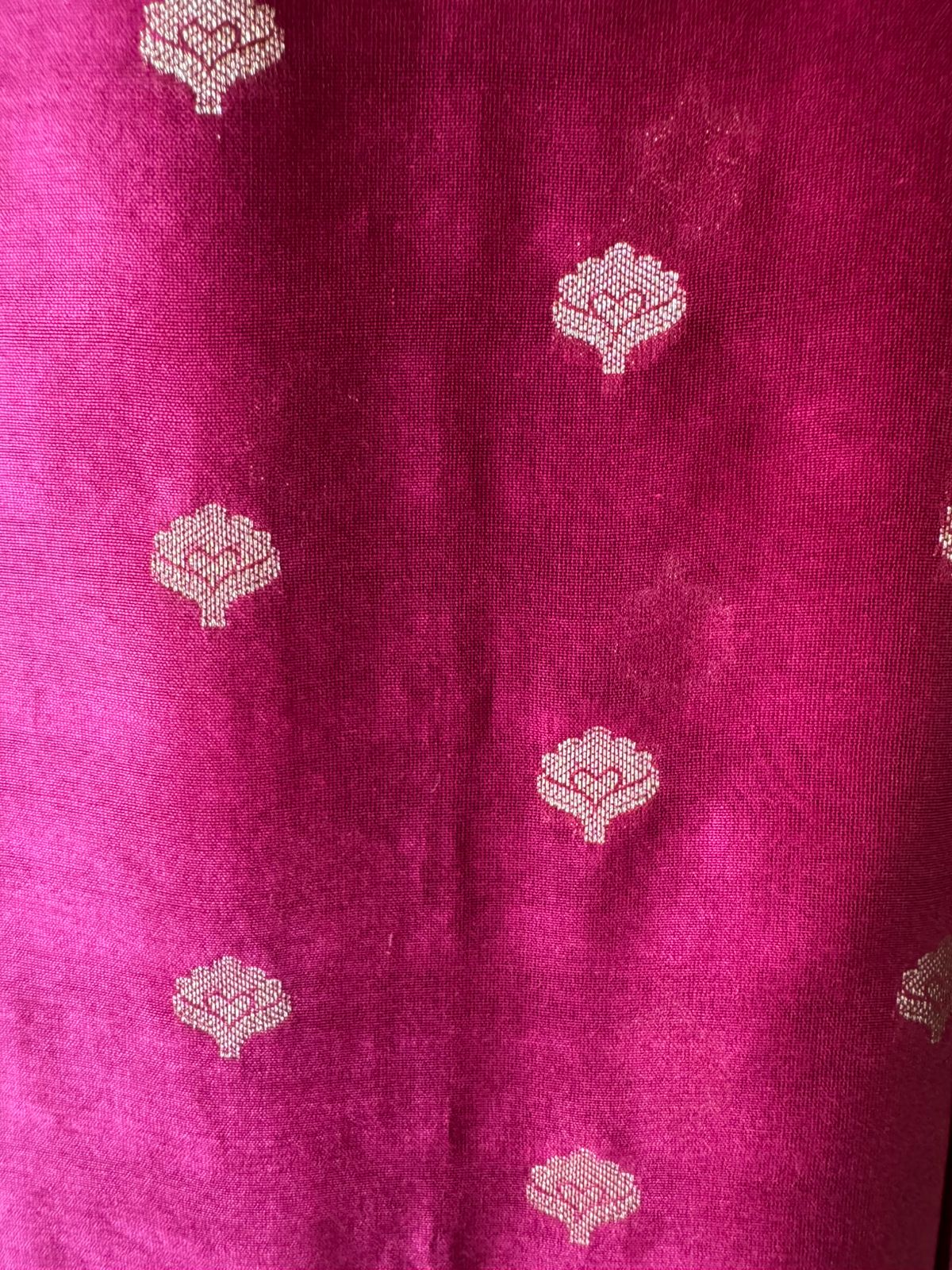 Silk Shirt with striking Rajasthani miniature painting