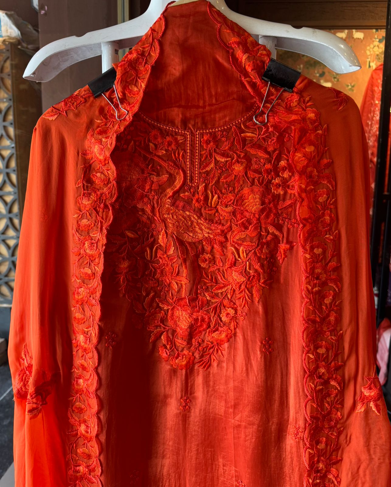 Silk Unstitched Suit set