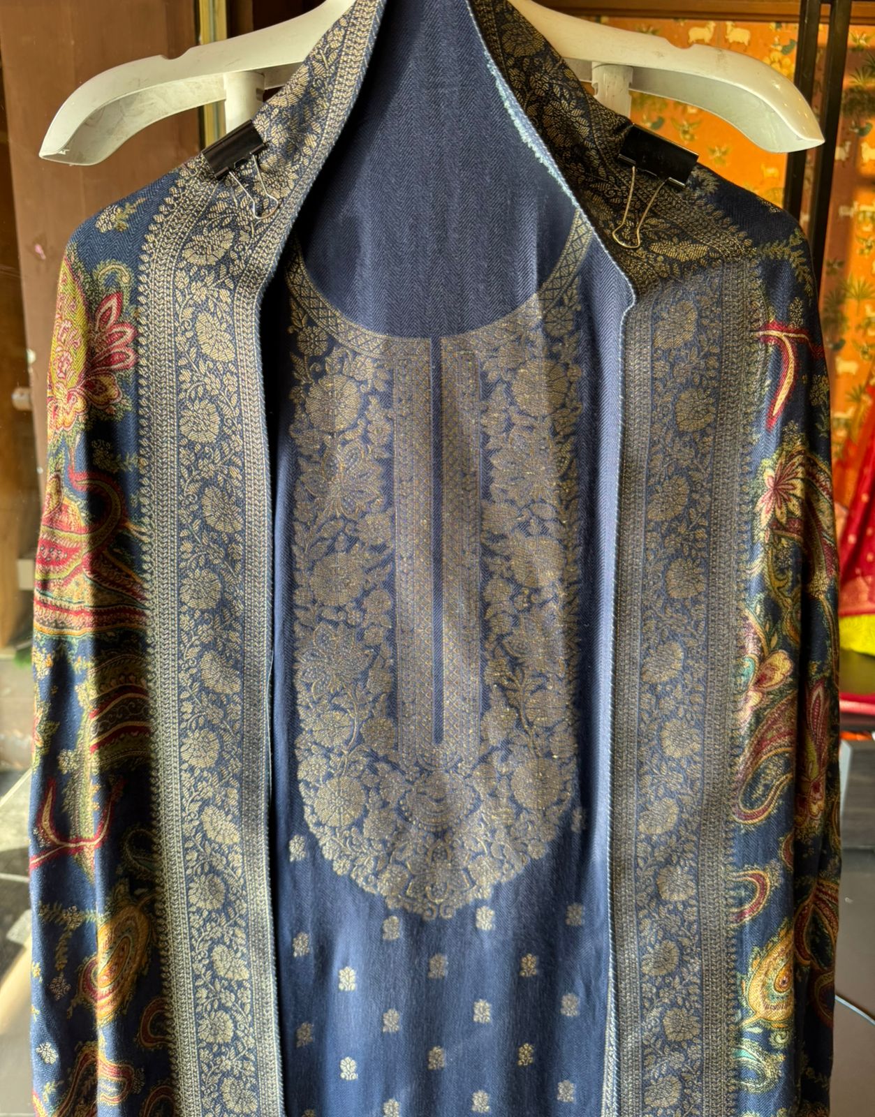 Semi Formal Pashmina unstitched Suits