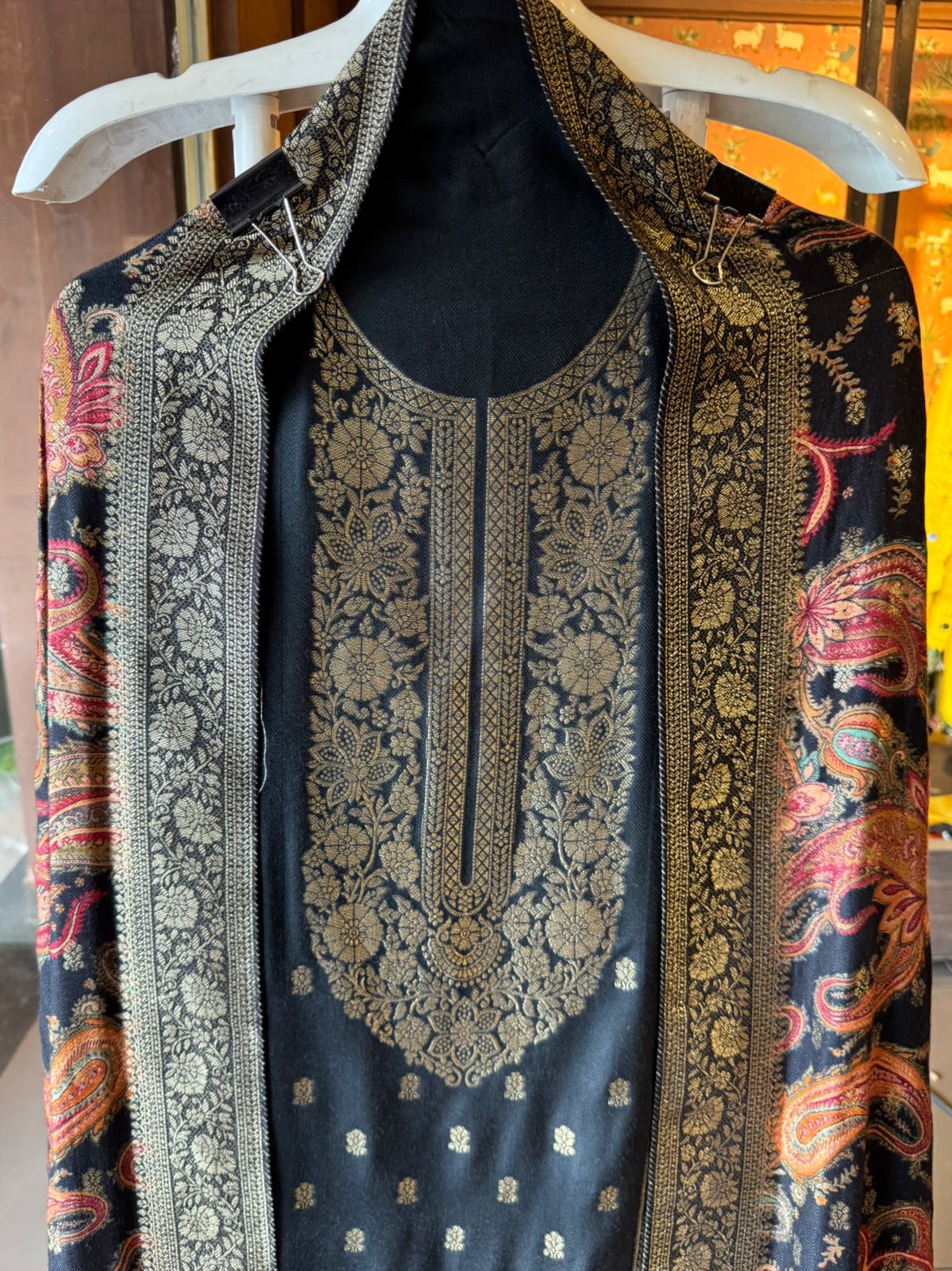 Semi Formal Pashmina unstitched Suits