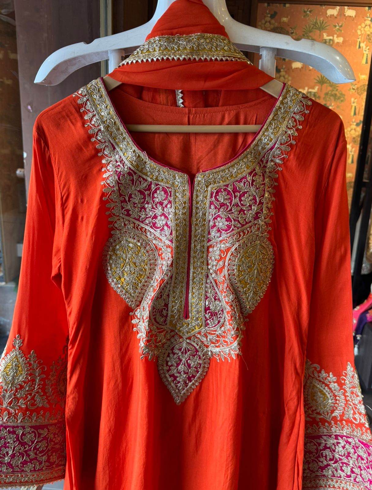 Pure 100% silk Kurta