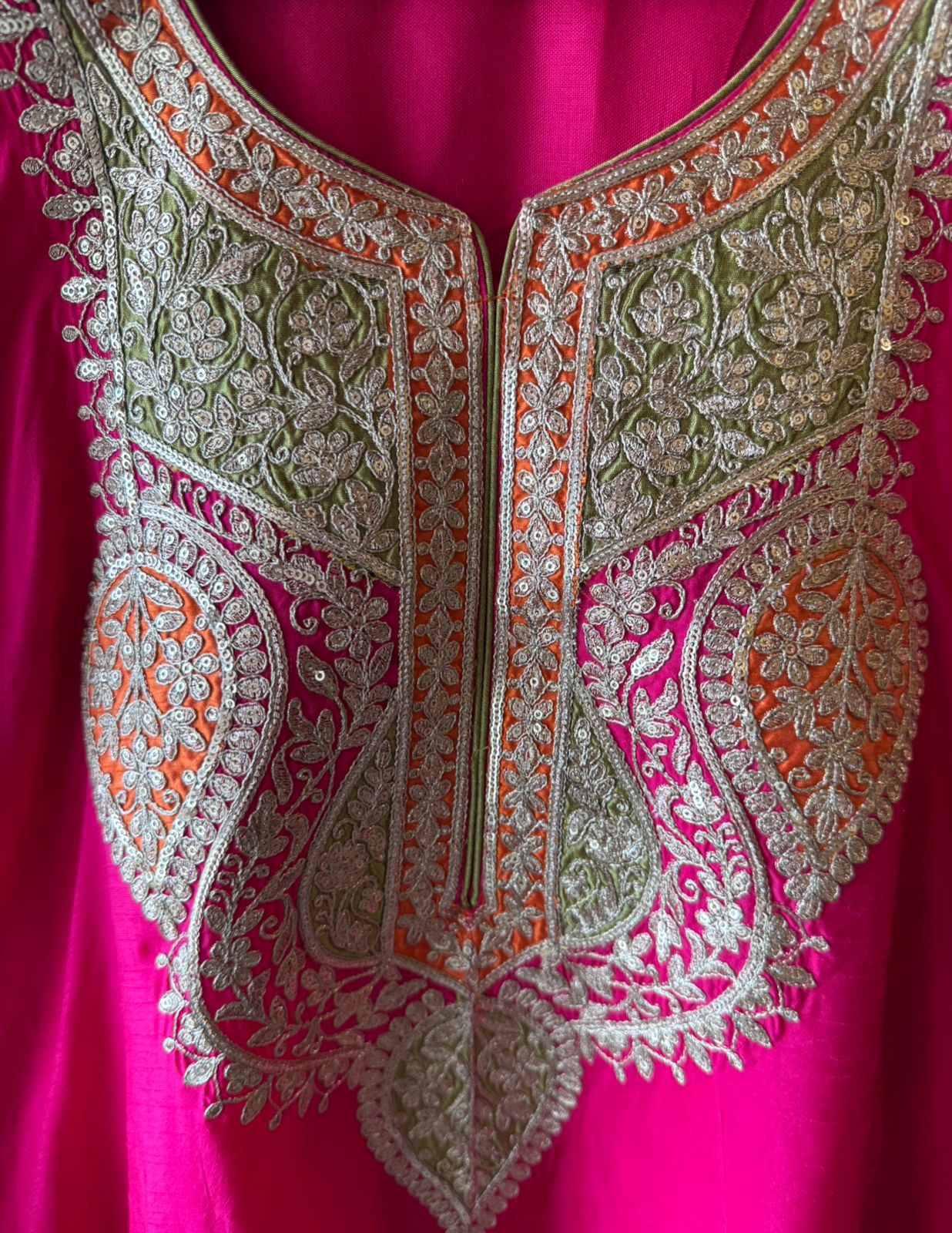 Pure 100% silk Kurta