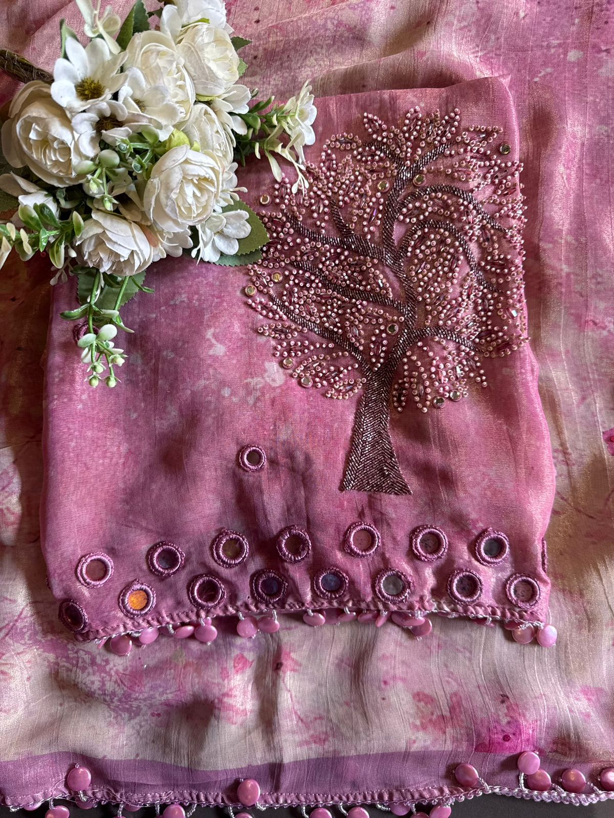 Soft Self digital printed Unstitched Suit