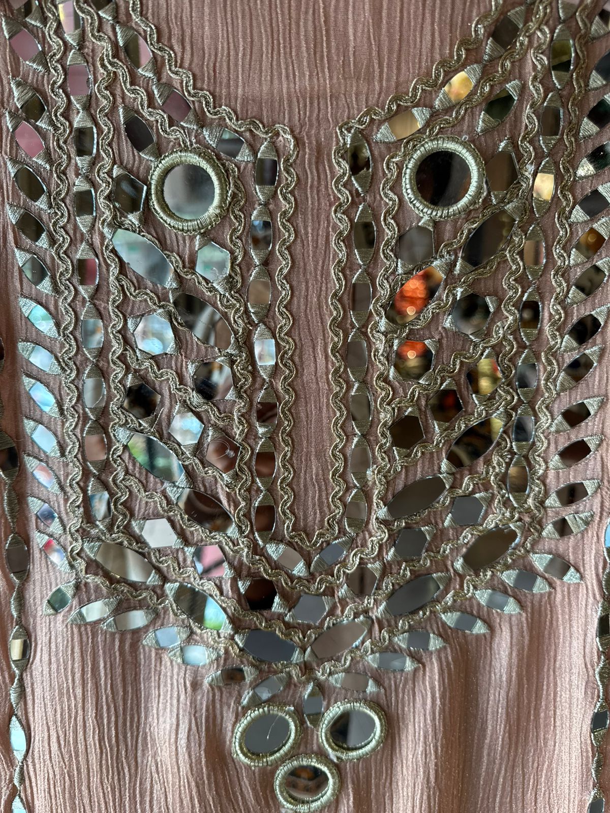 Crushed tissue shirt