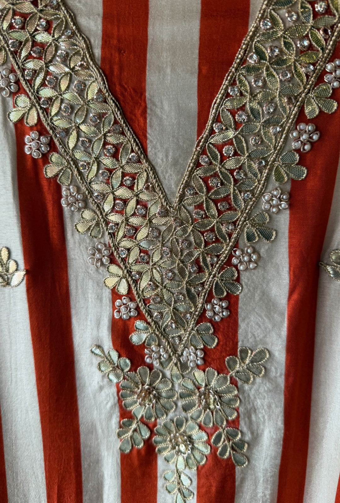 Three-piece ethnic suit