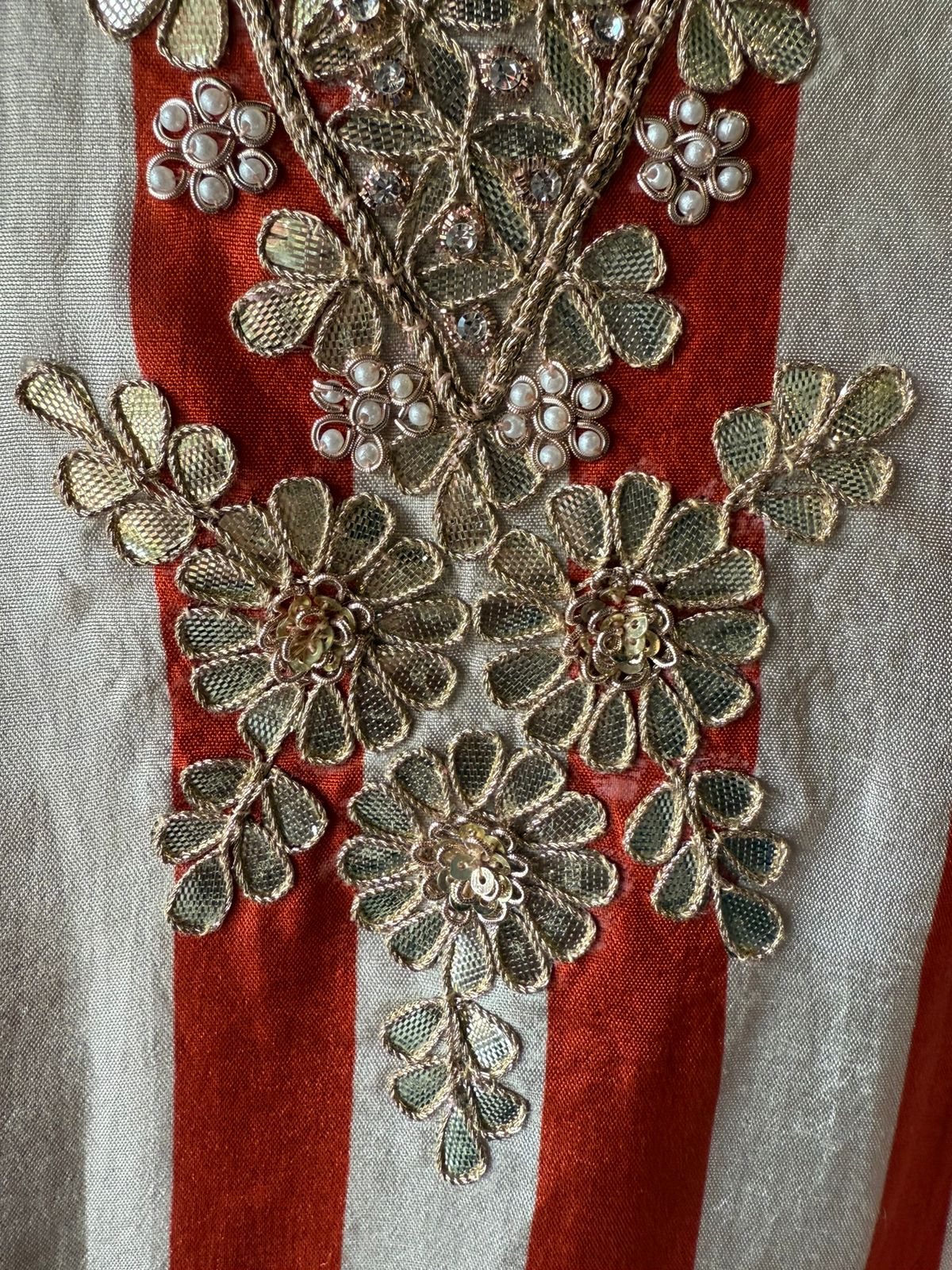 Three-piece ethnic suit