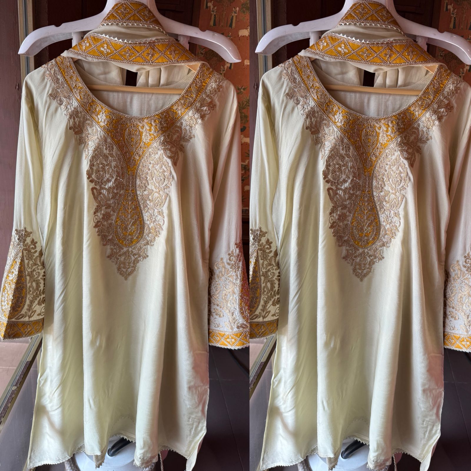 Pure 100% silk Kurta