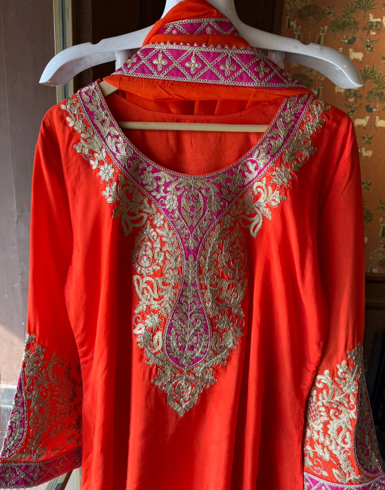 Pure 100% silk Kurta