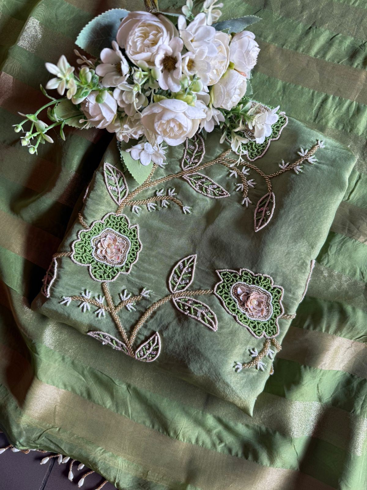 Tissue fabric Unstitched shirt